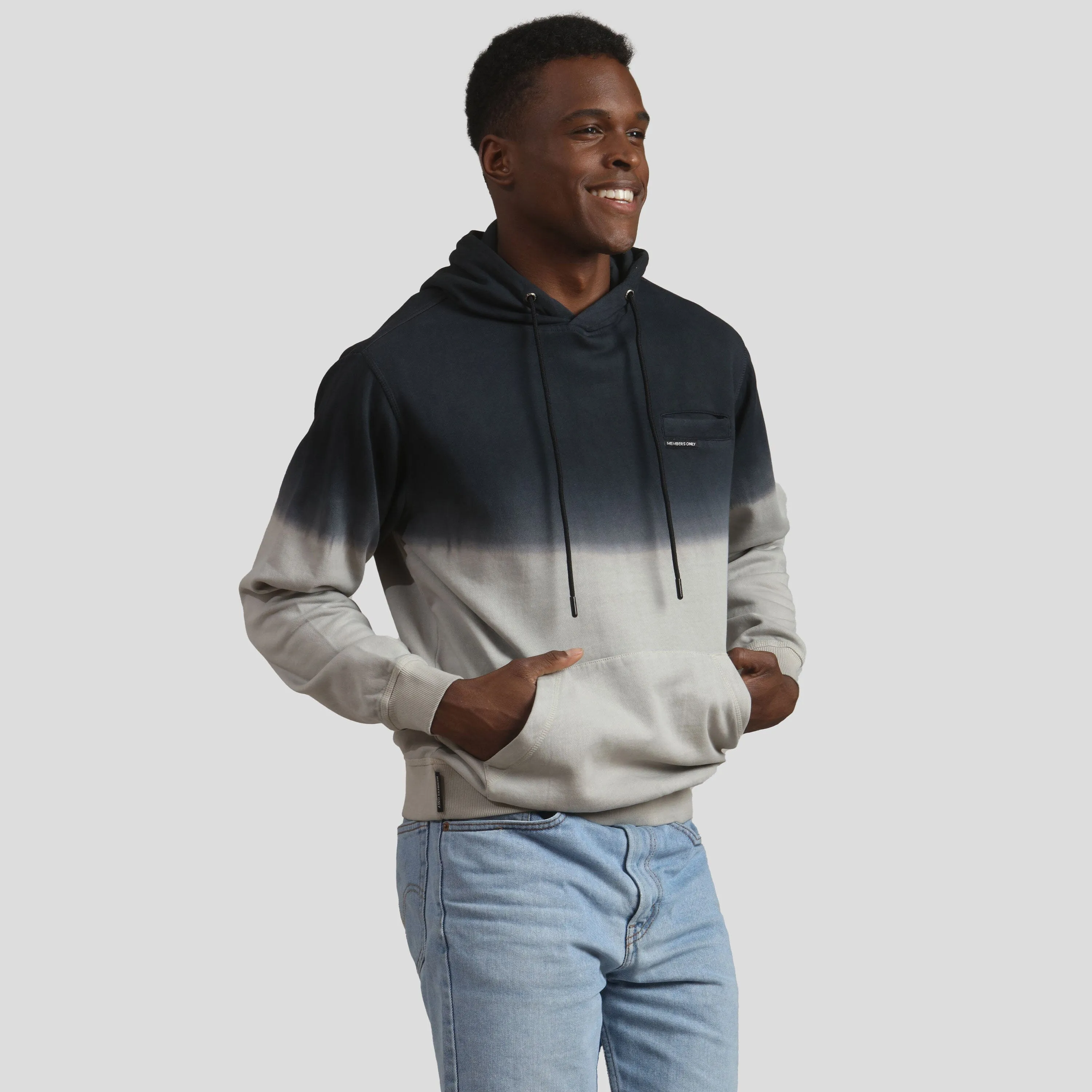 Men's Emerson Ombre Hooded Sweatshirt sold by Members Only
