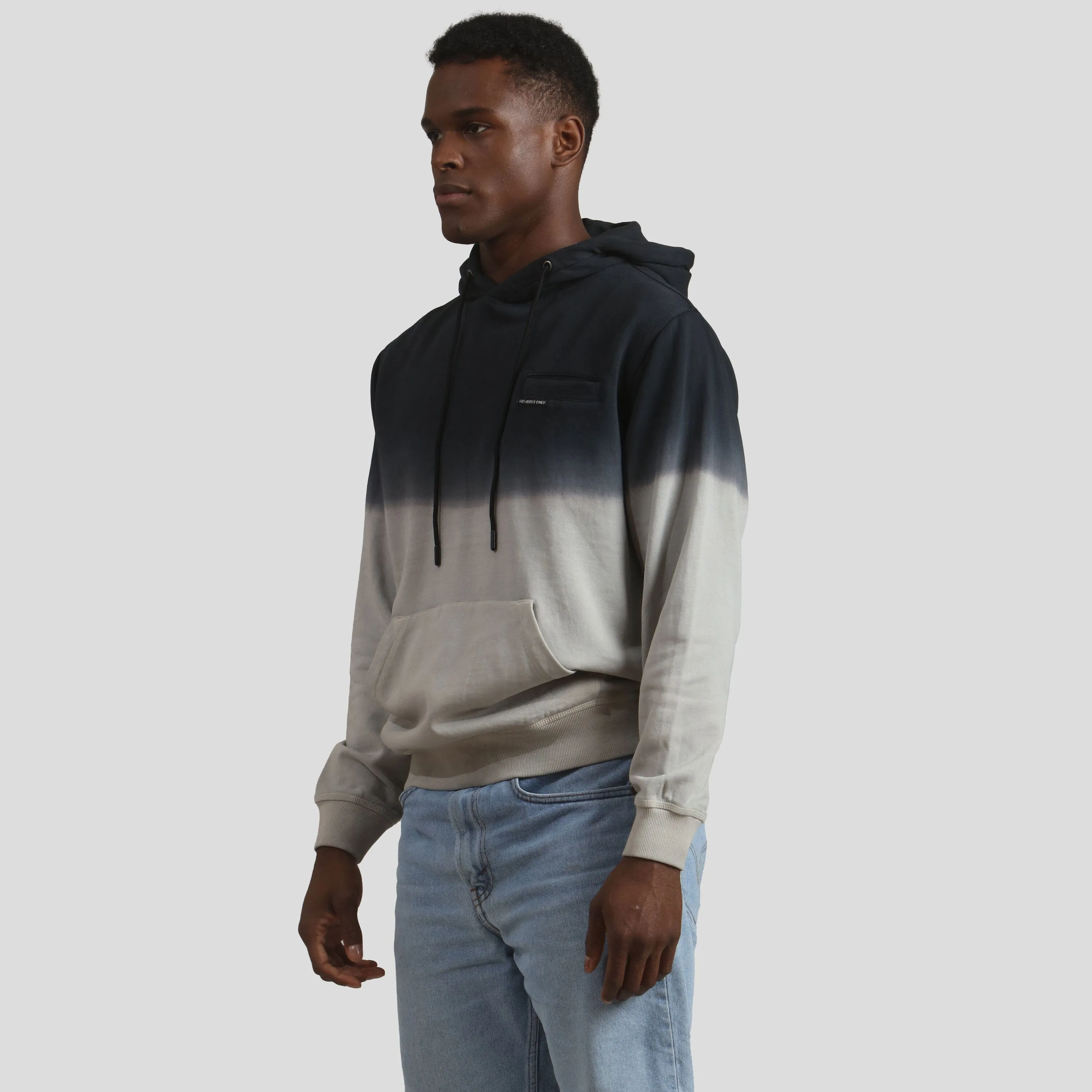 Men's Emerson Ombre Hooded Sweatshirt sold by Members Only product image thumbnail 4