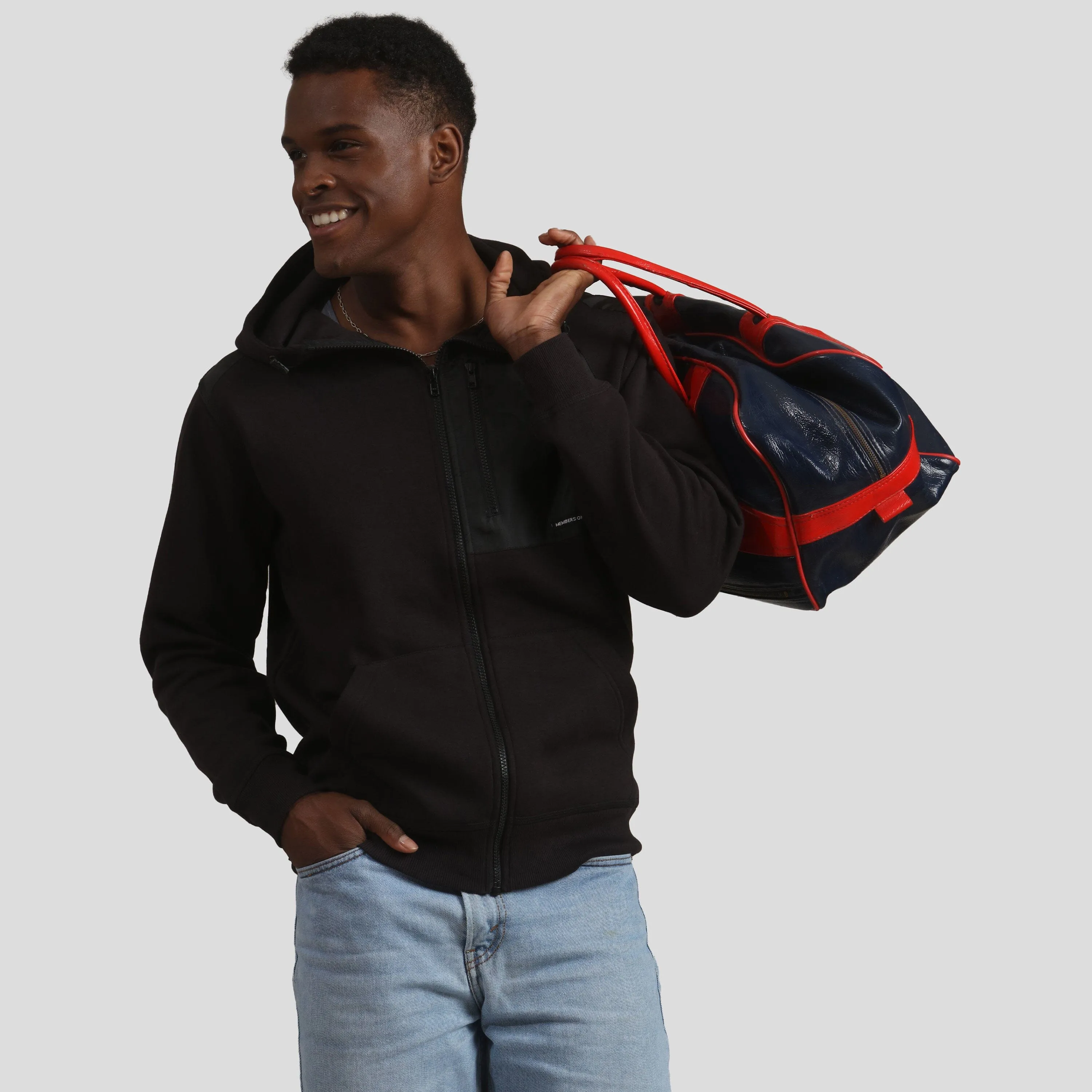 Men's Austin Zip-Up Hoodie sold by Members Only product image thumbnail 4
