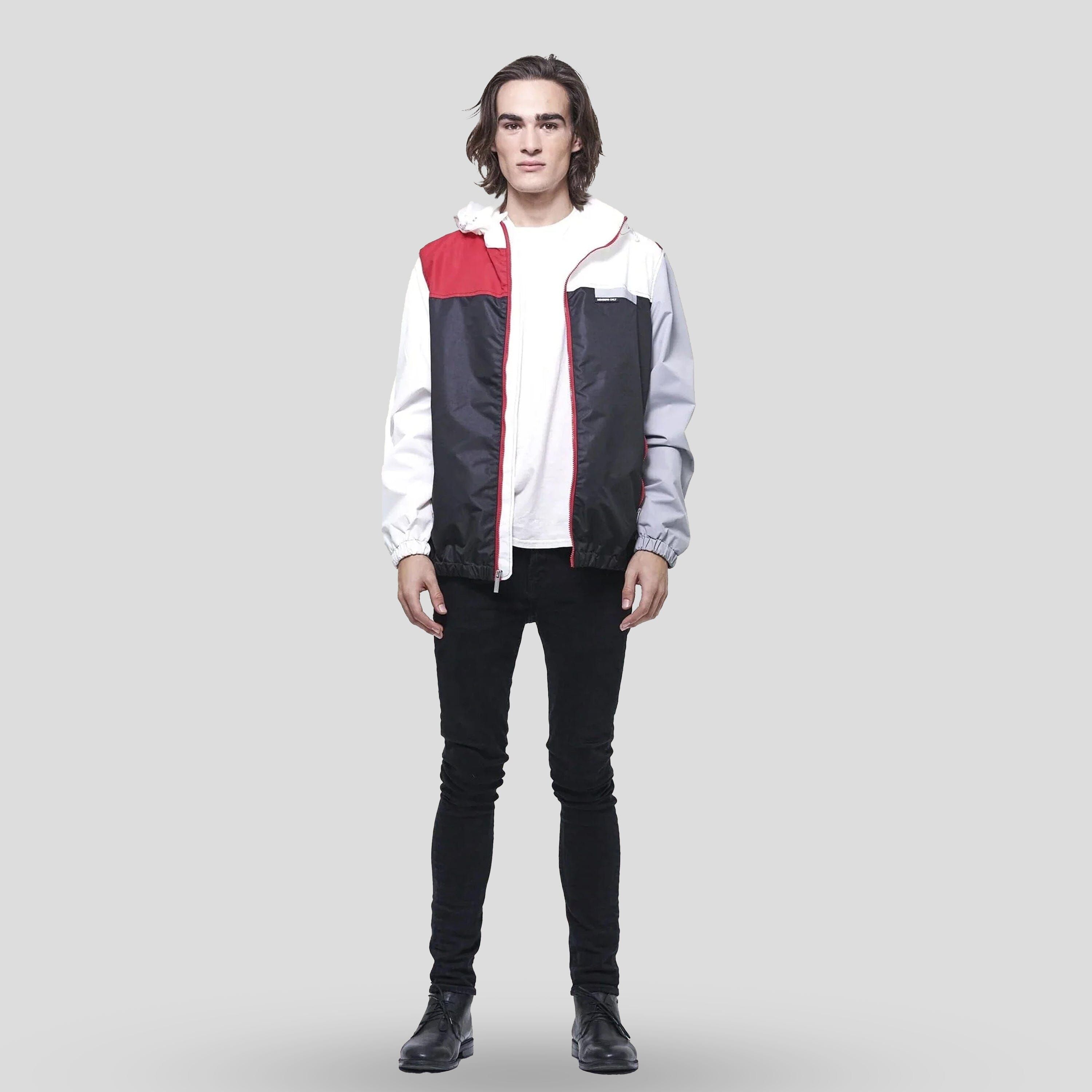 Men's Color Block Hoodie/Zip Front Jacket - FINAL SALE sold by Members Only product image thumbnail 3