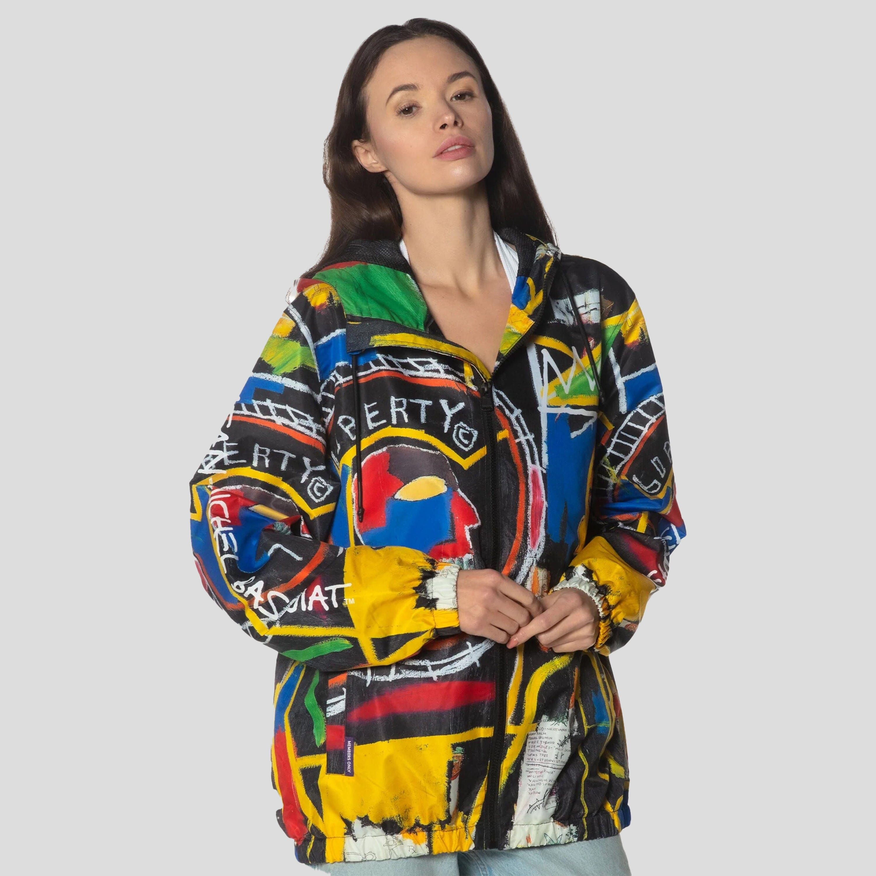Women's Basquiat Windbreaker Oversized Jacket - FINAL SALE sold by Members Only product image thumbnail 4