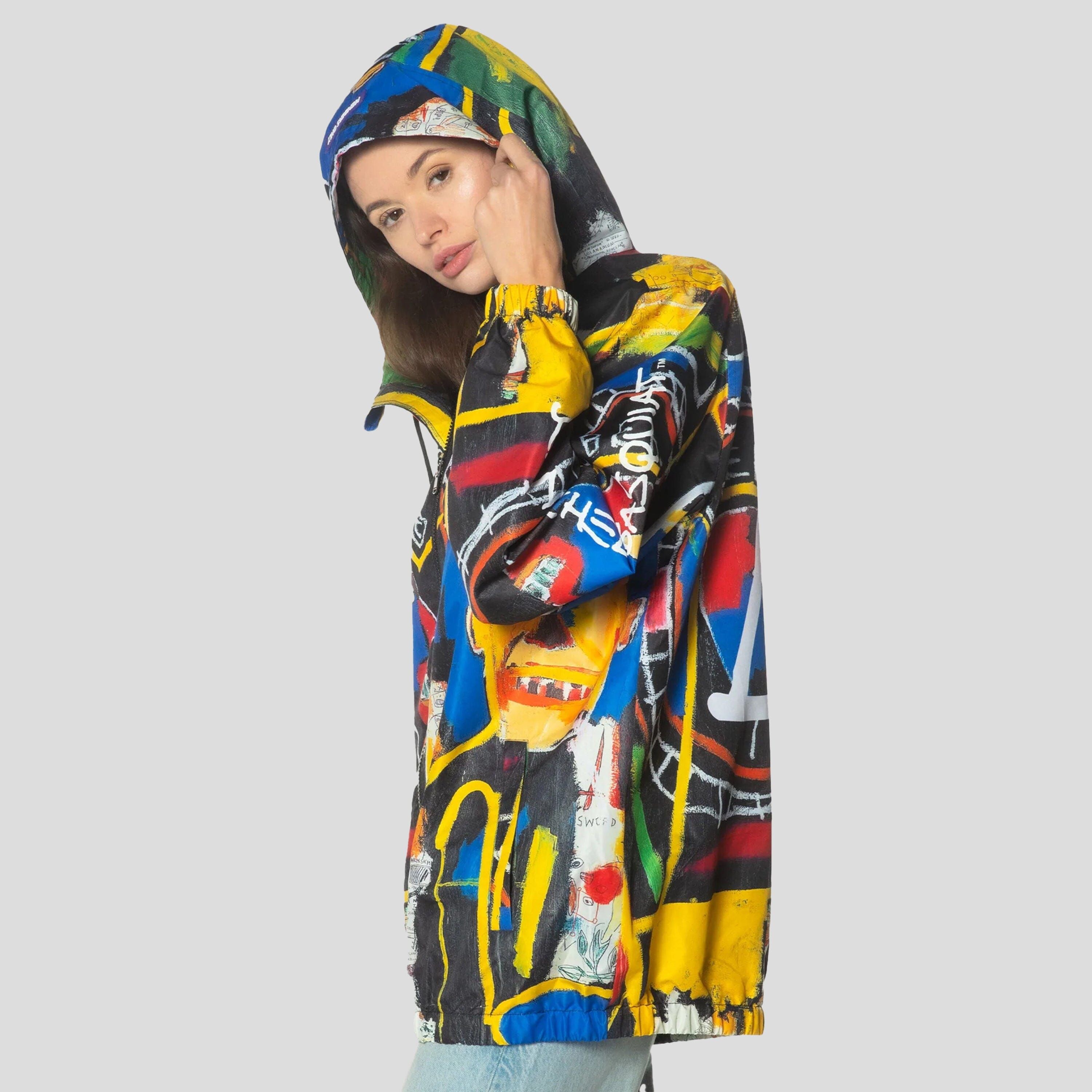 Women's Basquiat Windbreaker Oversized Jacket - FINAL SALE sold by Members Only product image thumbnail 5