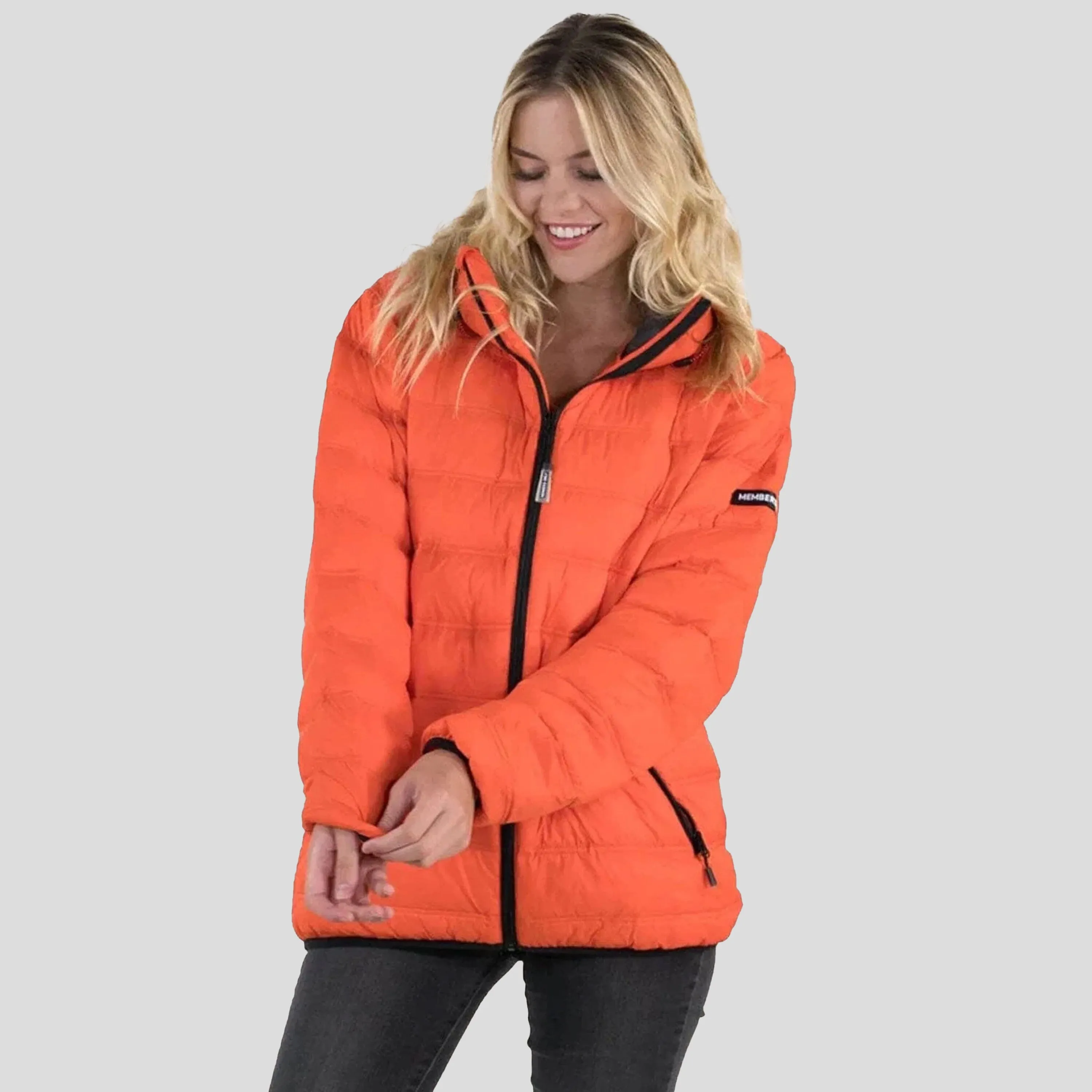 Women's Zip Front Puffer Oversized Jacket - FINAL SALE sold by Members Only product image thumbnail 2