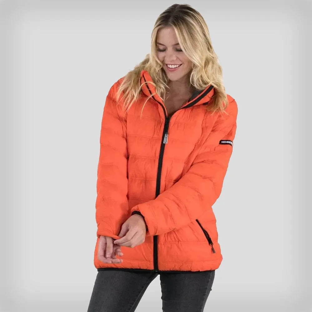 Women's Zip Front Puffer Oversized Jacket - FINAL SALE sold by Members Only