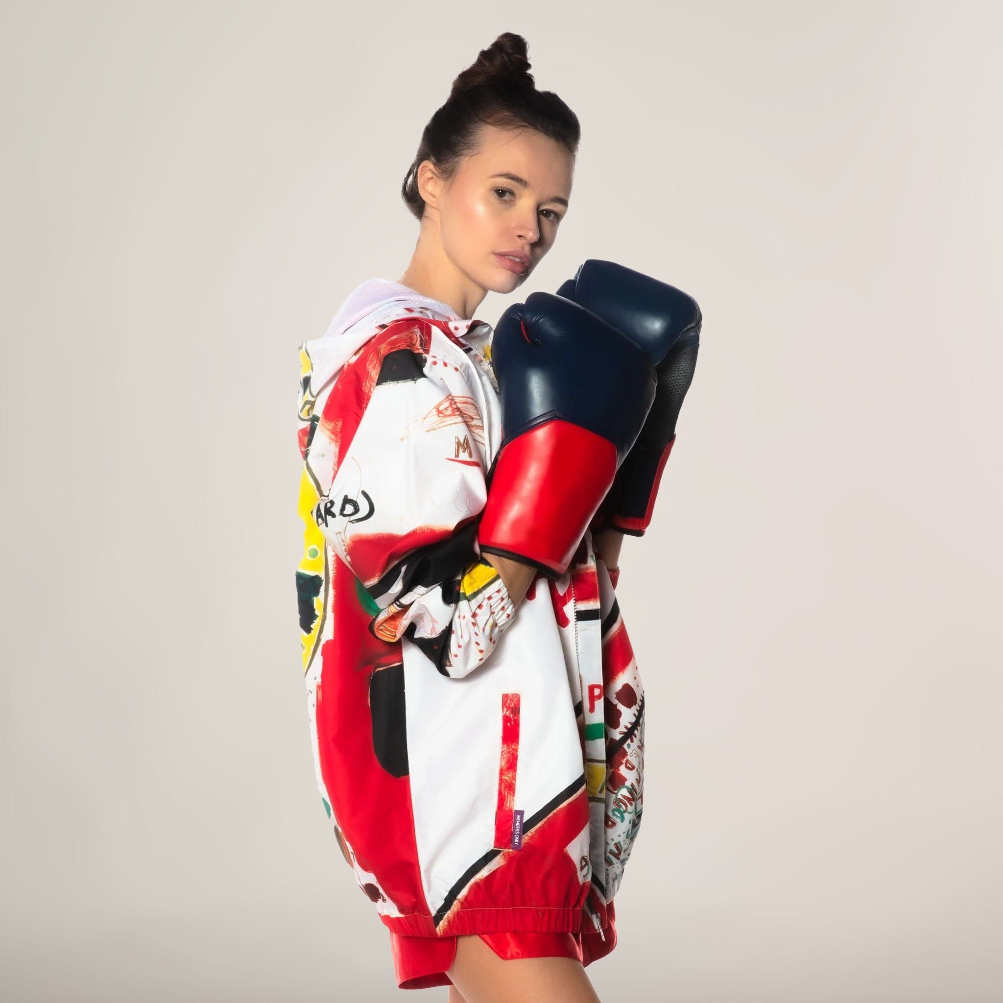 Women's Basquiat Windbreaker Oversized Jacket - FINAL SALE sold by Members Only product image thumbnail 5