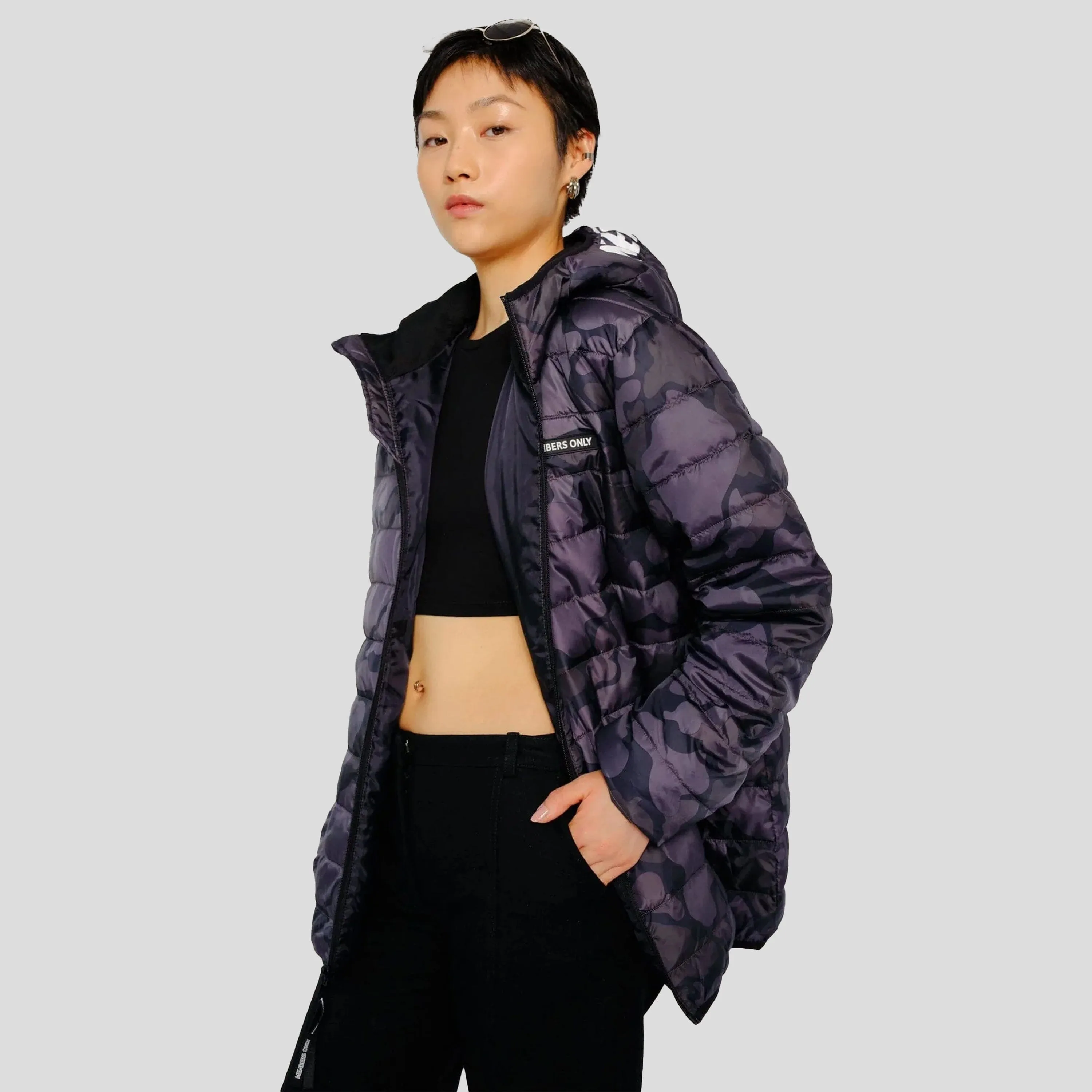 Women's Solid Packable Oversized Jacket - FINAL SALE sold by Members Only product image thumbnail 5