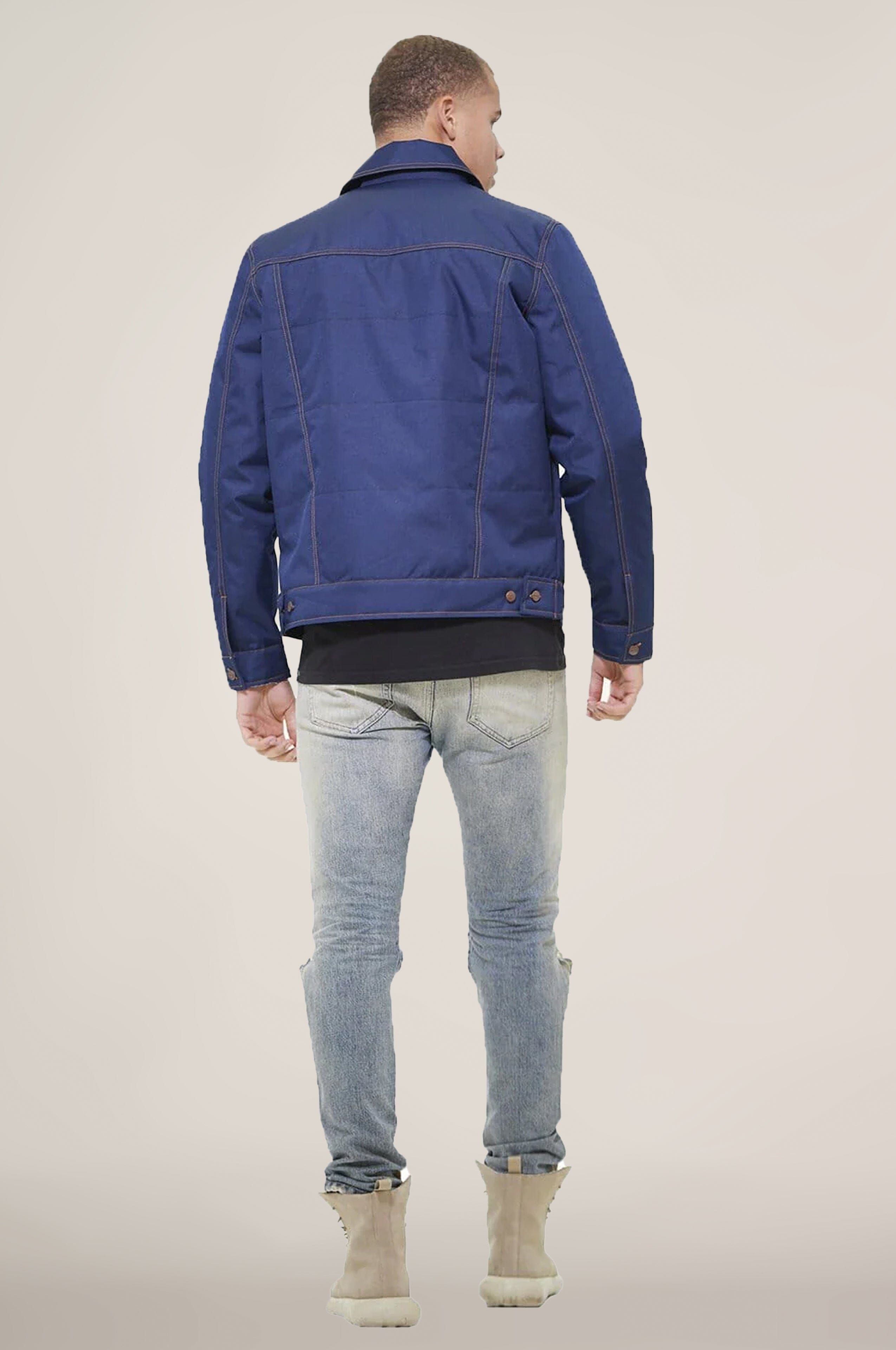 Men's Textured Trucker Jacket - FINAL SALE sold by Members Only product image thumbnail 3