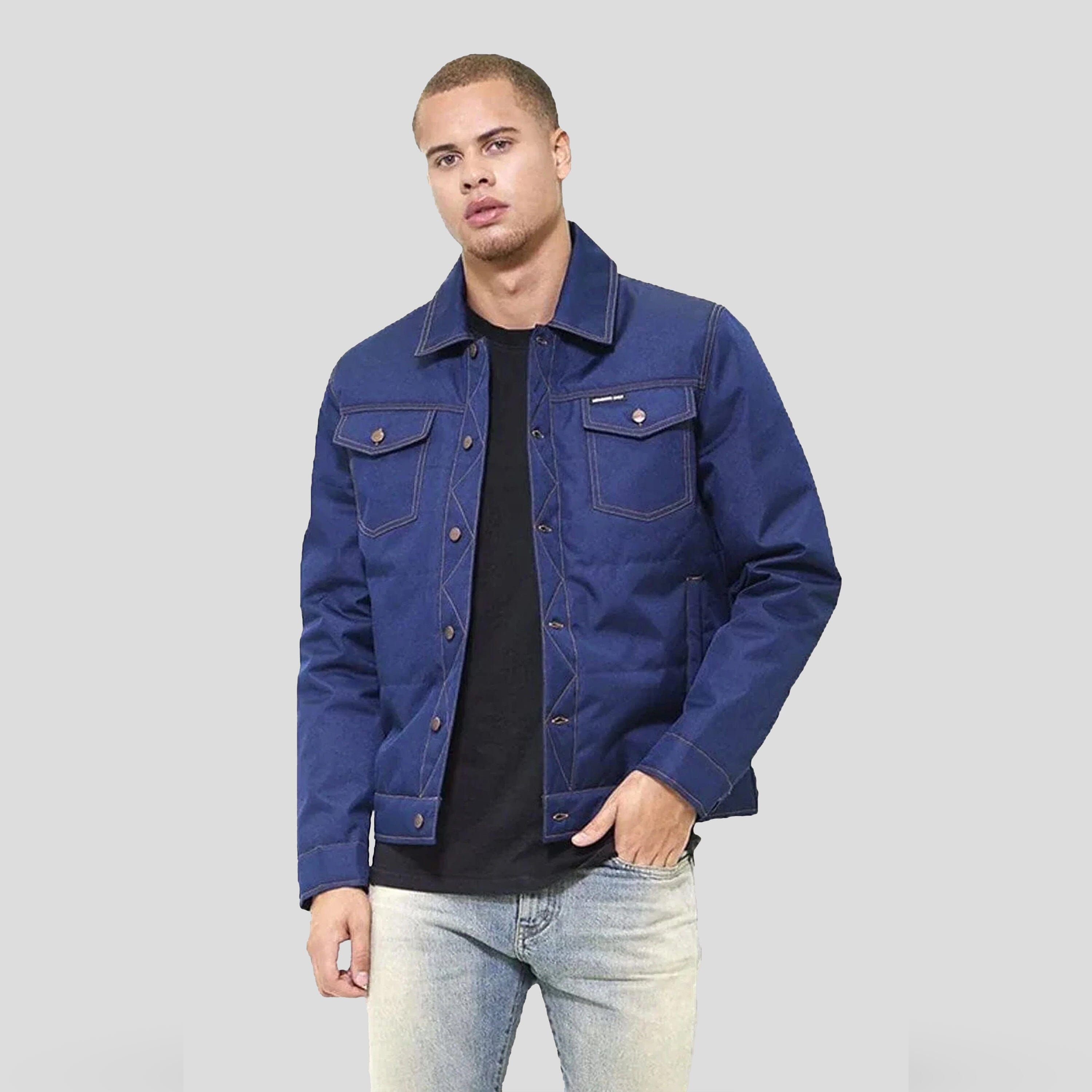 Men's Textured Trucker Jacket - FINAL SALE sold by Members Only product image thumbnail 5