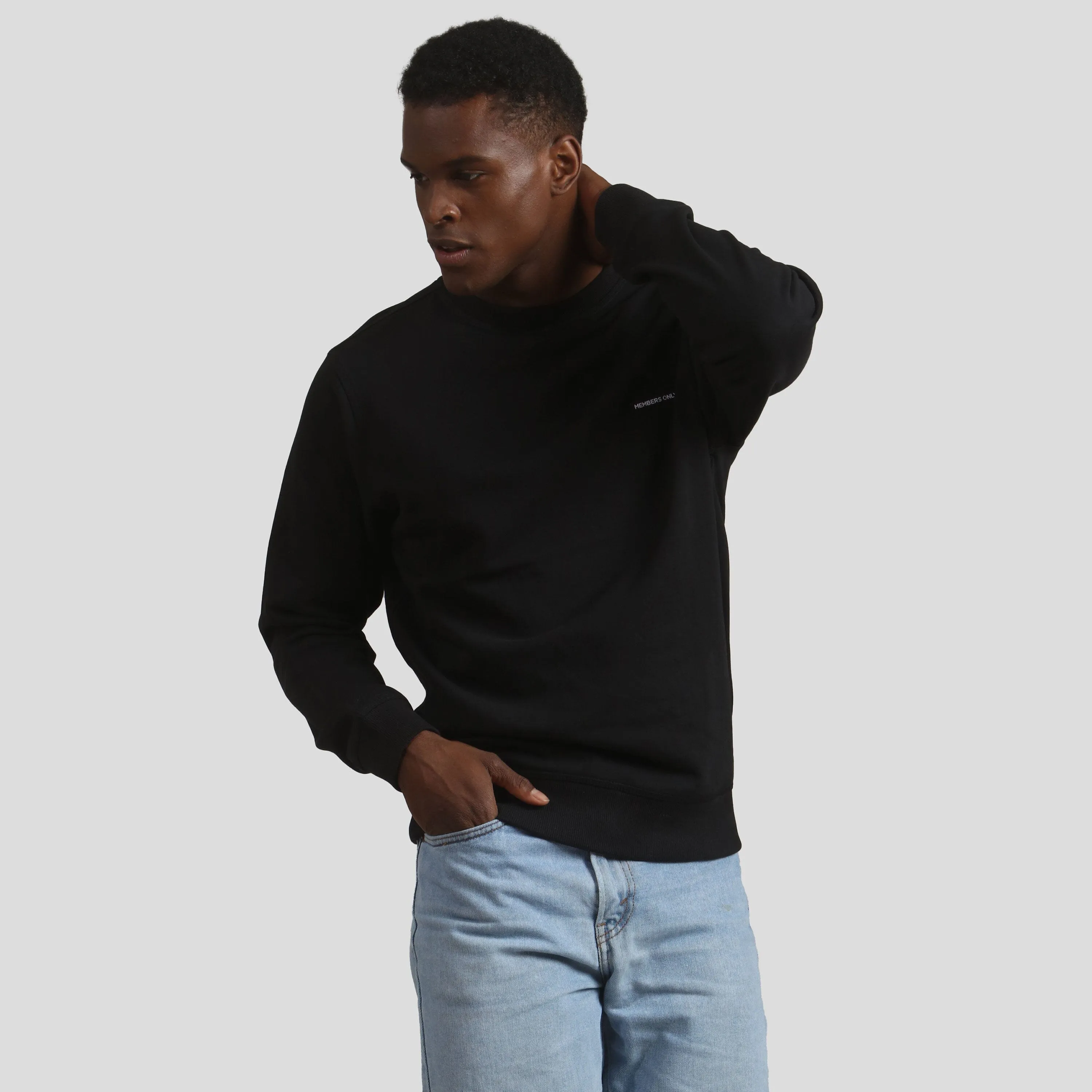 Men's Preston Crew Neck Sweatshirt sold by Members Only product image thumbnail 4