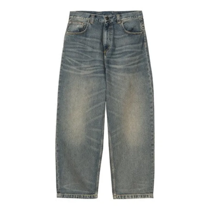 Carhartt WIP Brandon Pant - Blue Worn Used Wash sold by MENU