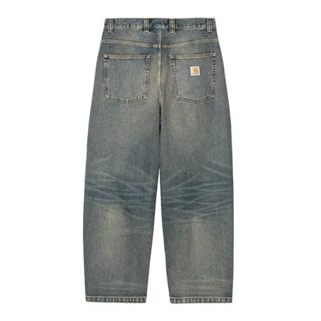 Carhartt WIP Brandon Pant - Blue Worn Used Wash sold by MENU product image thumbnail 2