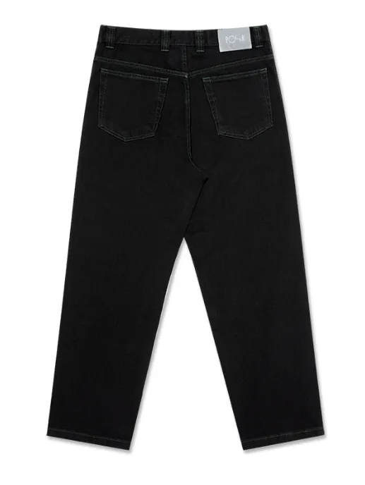 Polar 93! Pants - Black/Dark Olive Stitching sold by MENU product image thumbnail 2