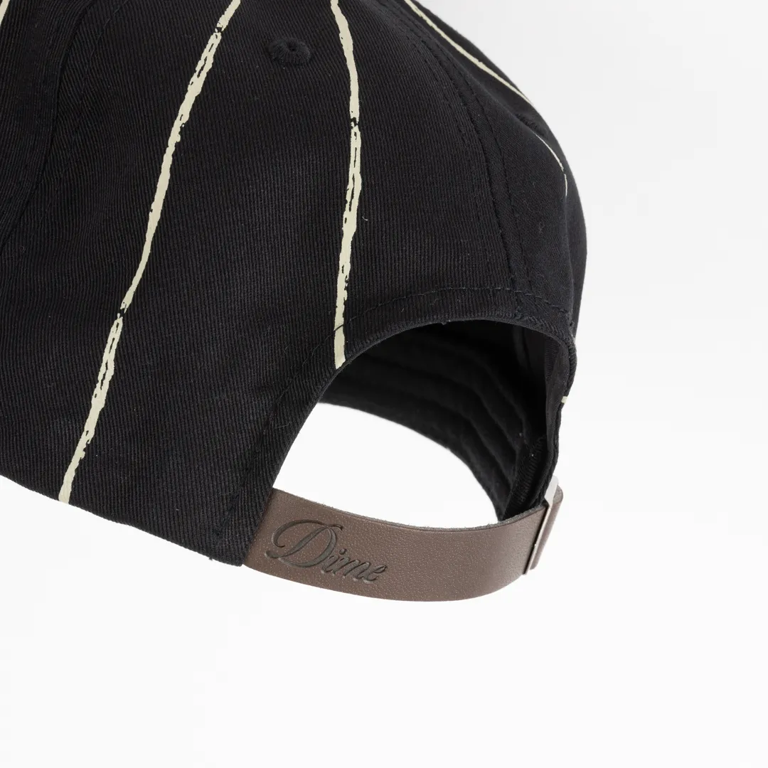 Dime Pinstriped Worker Cap - Black sold by MENU product image thumbnail 2