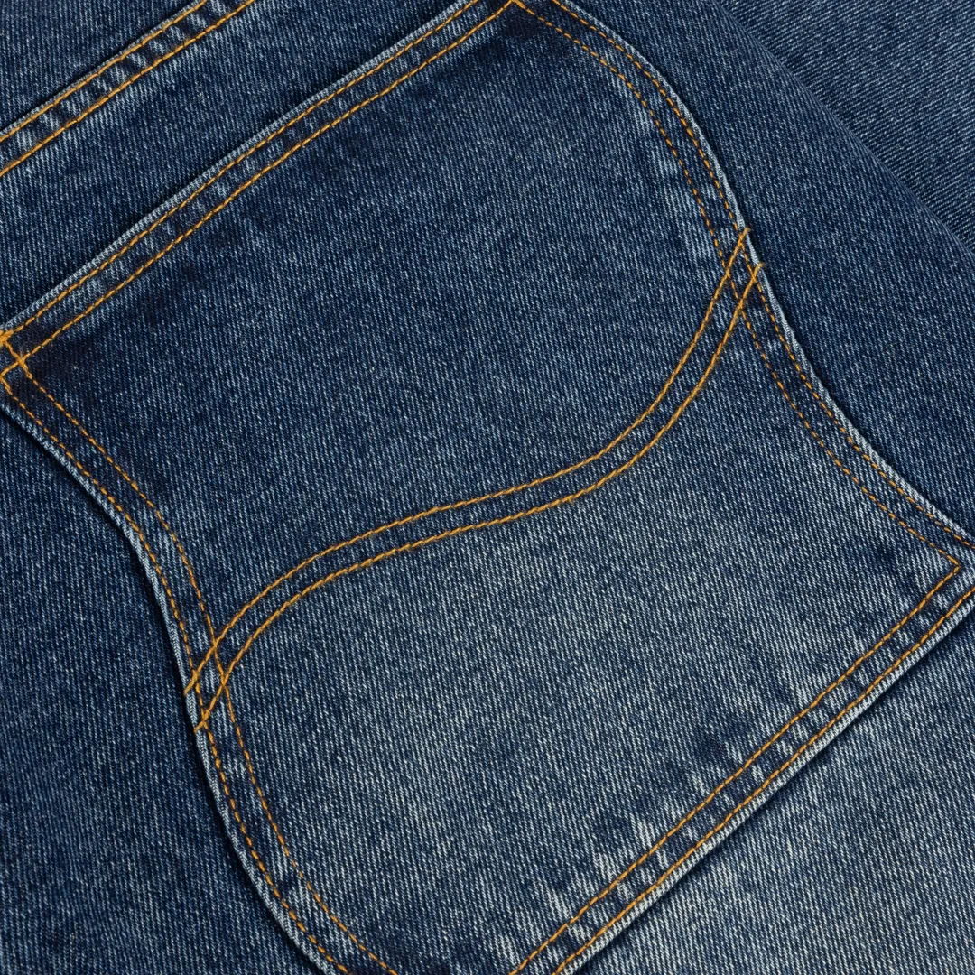 Dime Baggy Denim Pants - Sandblasted Night Indigo sold by MENU product image thumbnail 5
