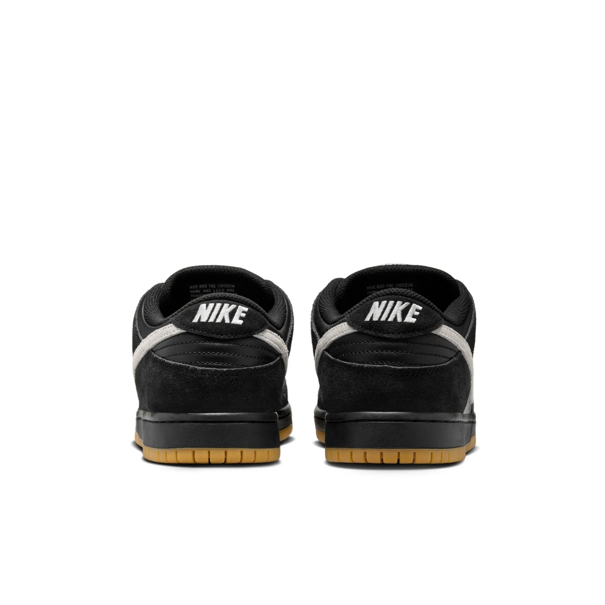 Nike SB Dunk Low Pro - Black/White-Black-Gum Lt. Brown sold by MENU product image thumbnail 4