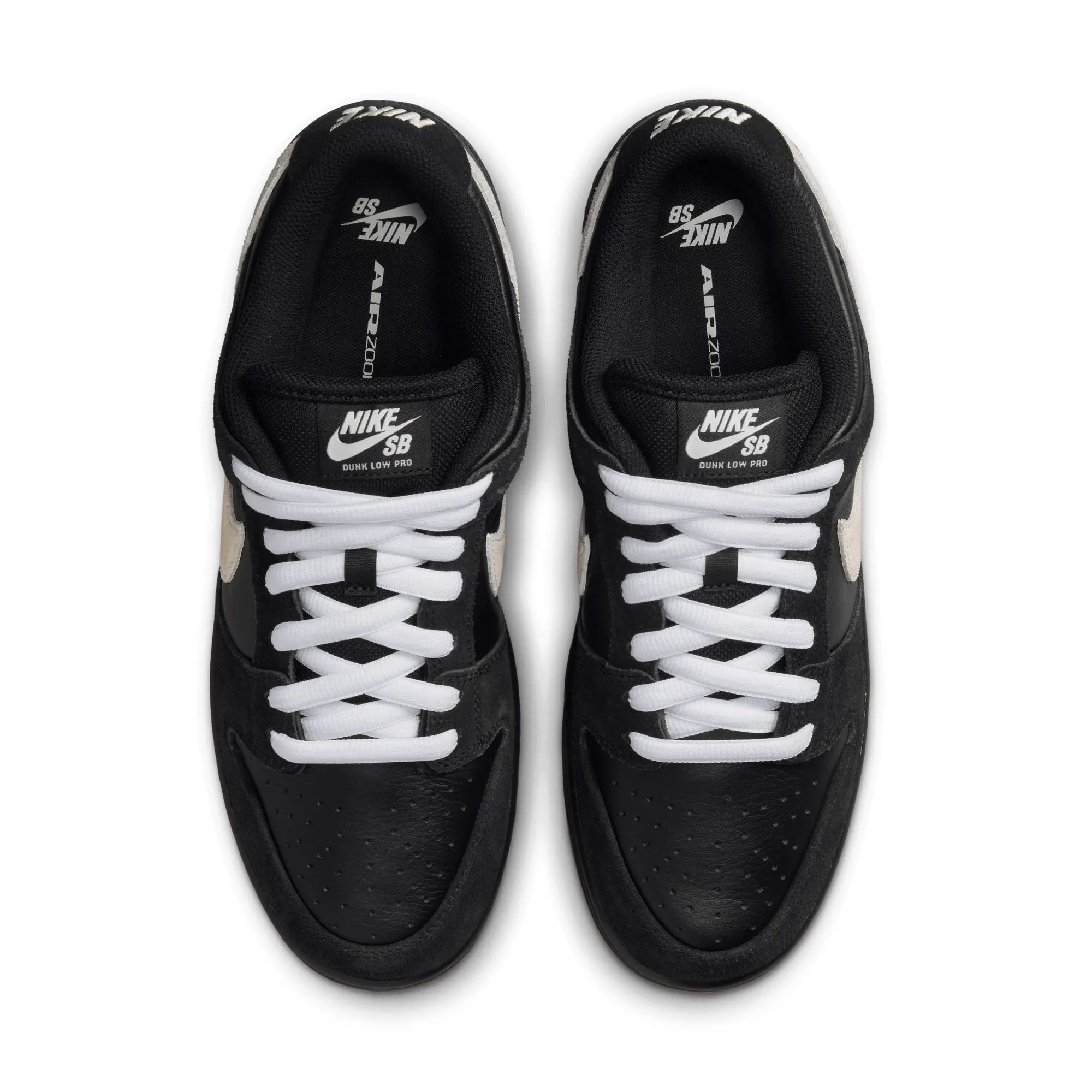 Nike SB Dunk Low Pro - Black/White-Black-Gum Lt. Brown sold by MENU product image thumbnail 2