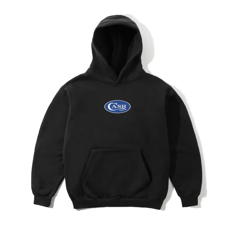 Cash Only Emblem Hoodie - Black made by MENU