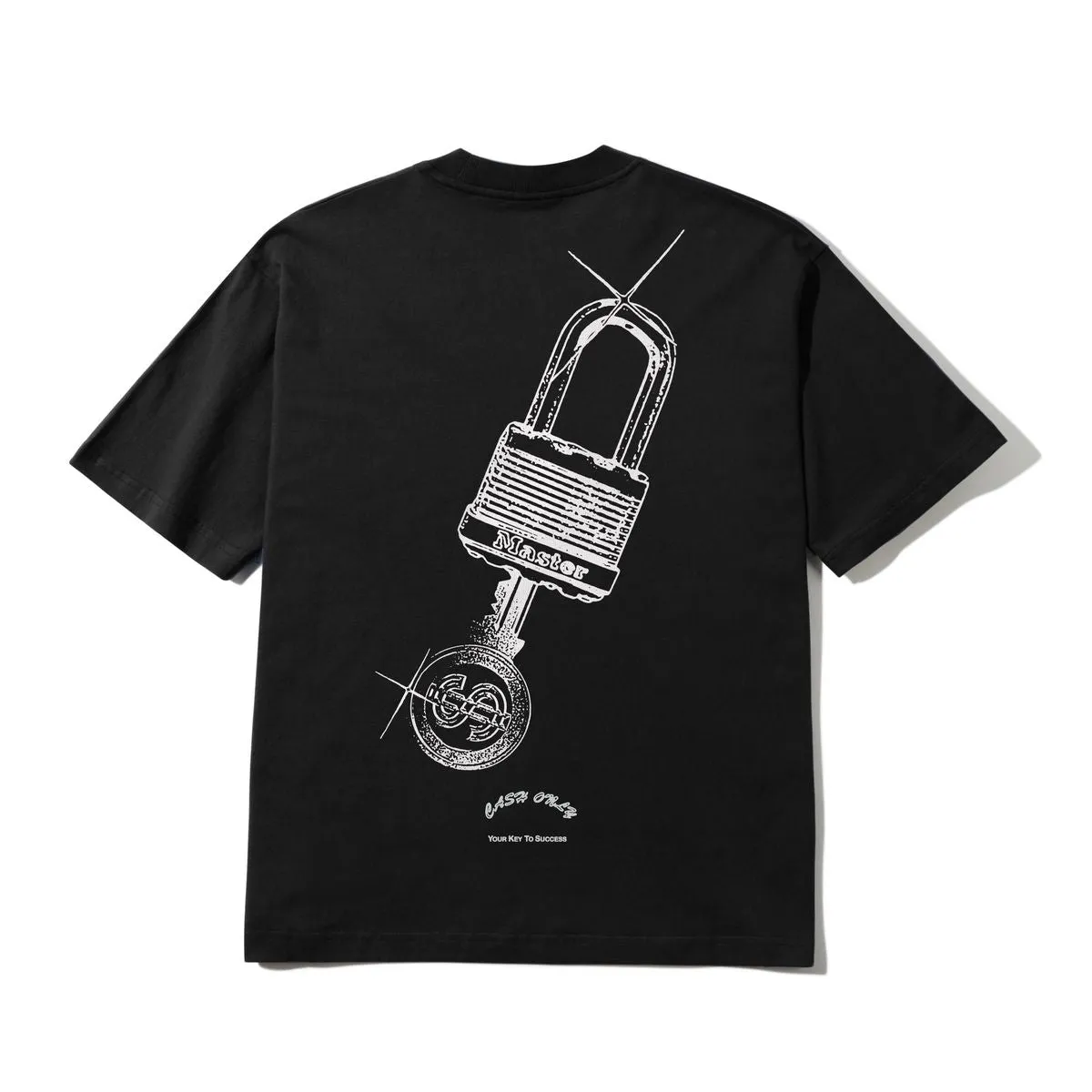Cash Only Locksmith Tee - Black sold by MENU product image thumbnail 2