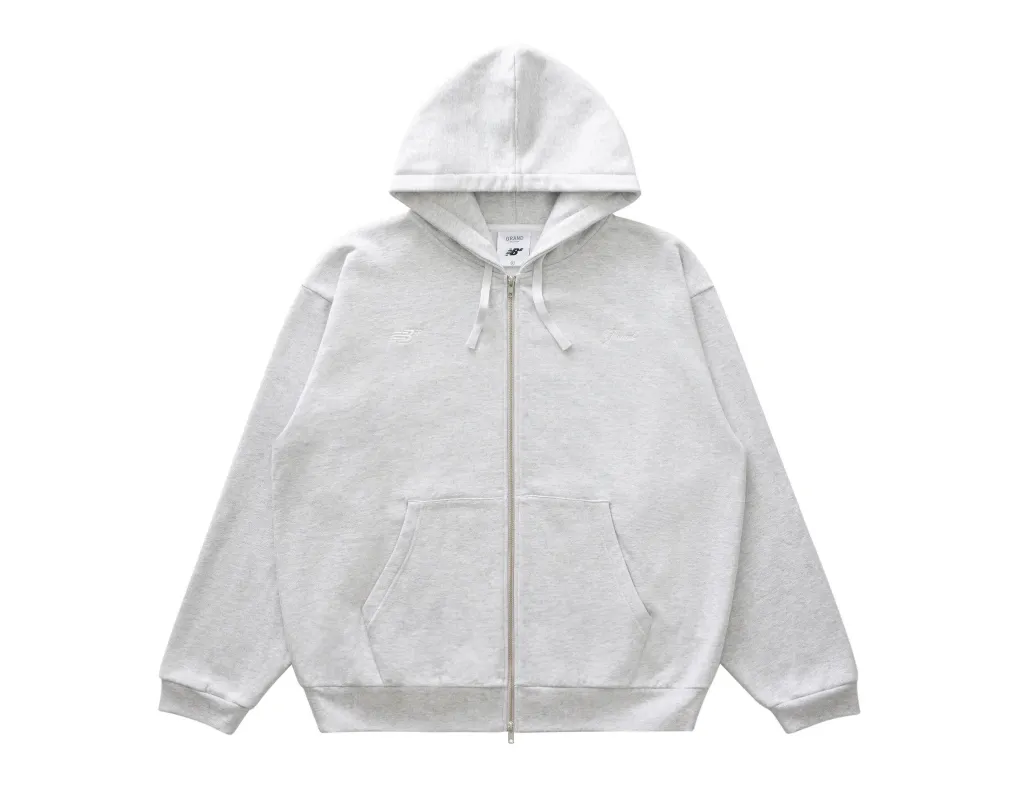 Grand X NB Numeric HW Full Zip Hood- Ash sold by MENU