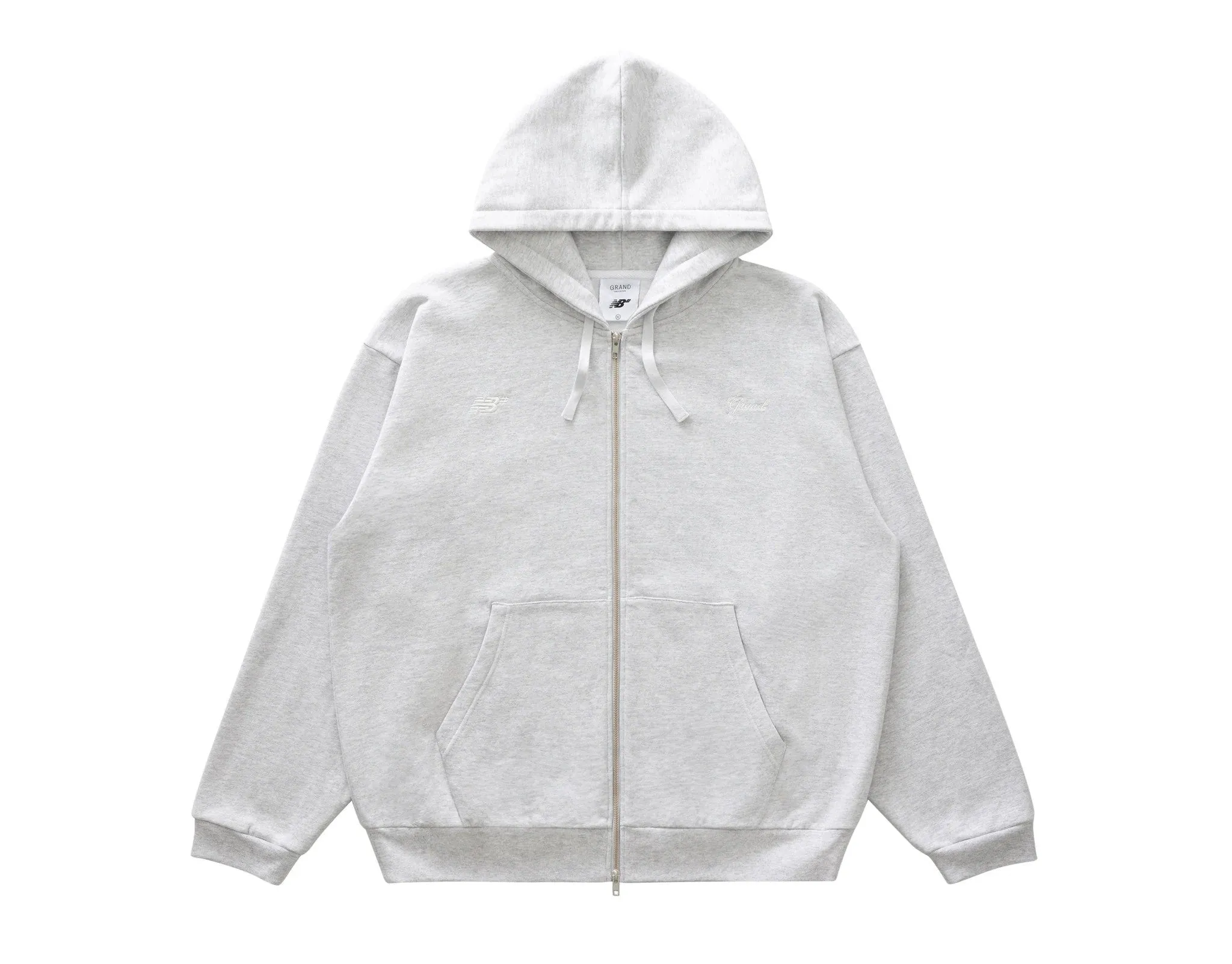 Grand X NB Numeric HW Full Zip Hood- Ash sold by MENU