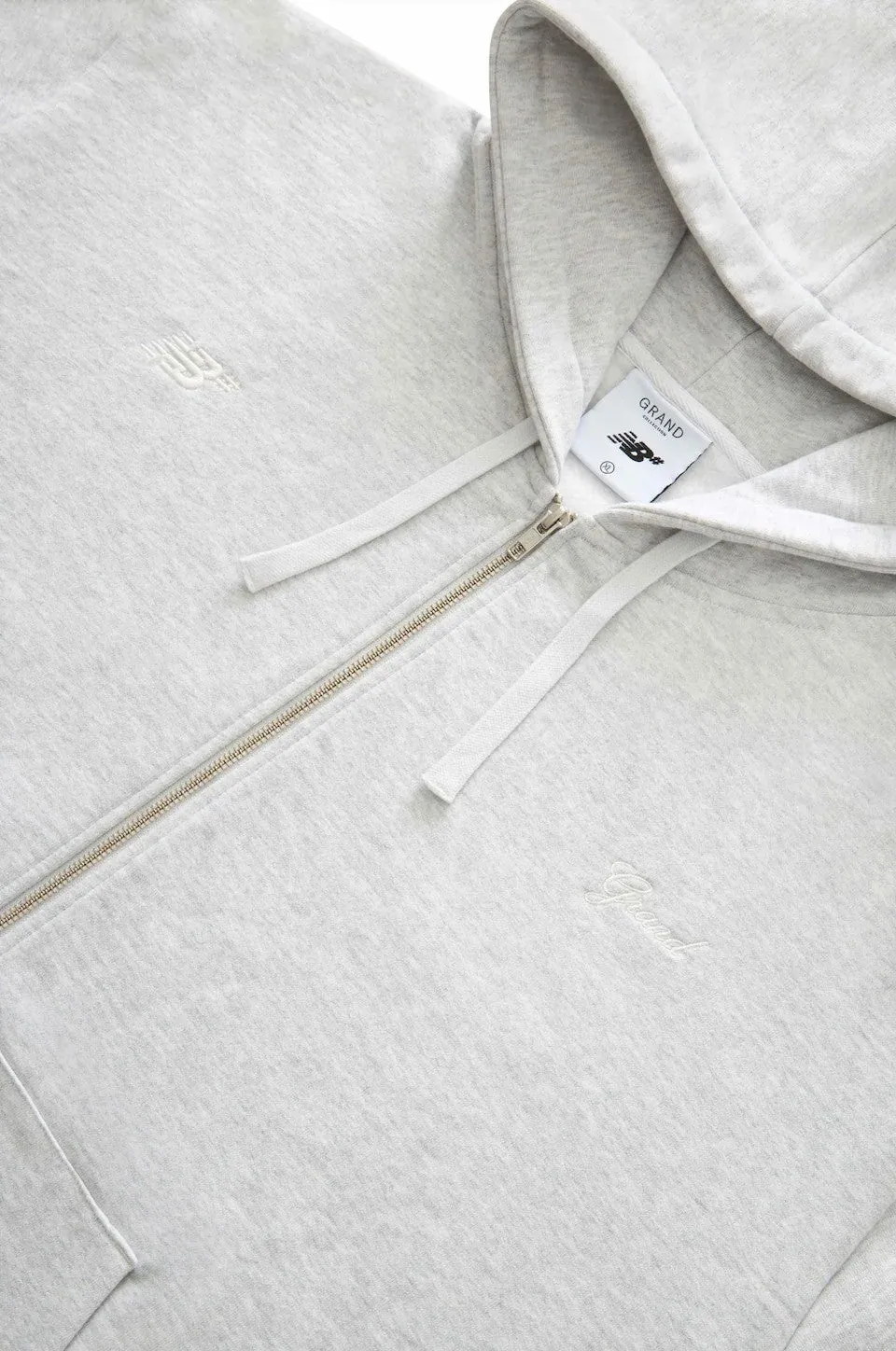 Grand X NB Numeric HW Full Zip Hood- Ash sold by MENU product image thumbnail 2