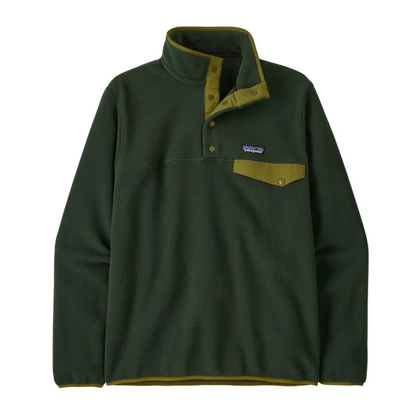 Patagonia LW Synchilla Snap-T P/O - Old Growth Green sold by MENU