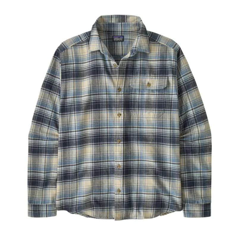 Patagonia LW Fjord Flannel Shirt - Foggy: Virtually Blue sold by MENU