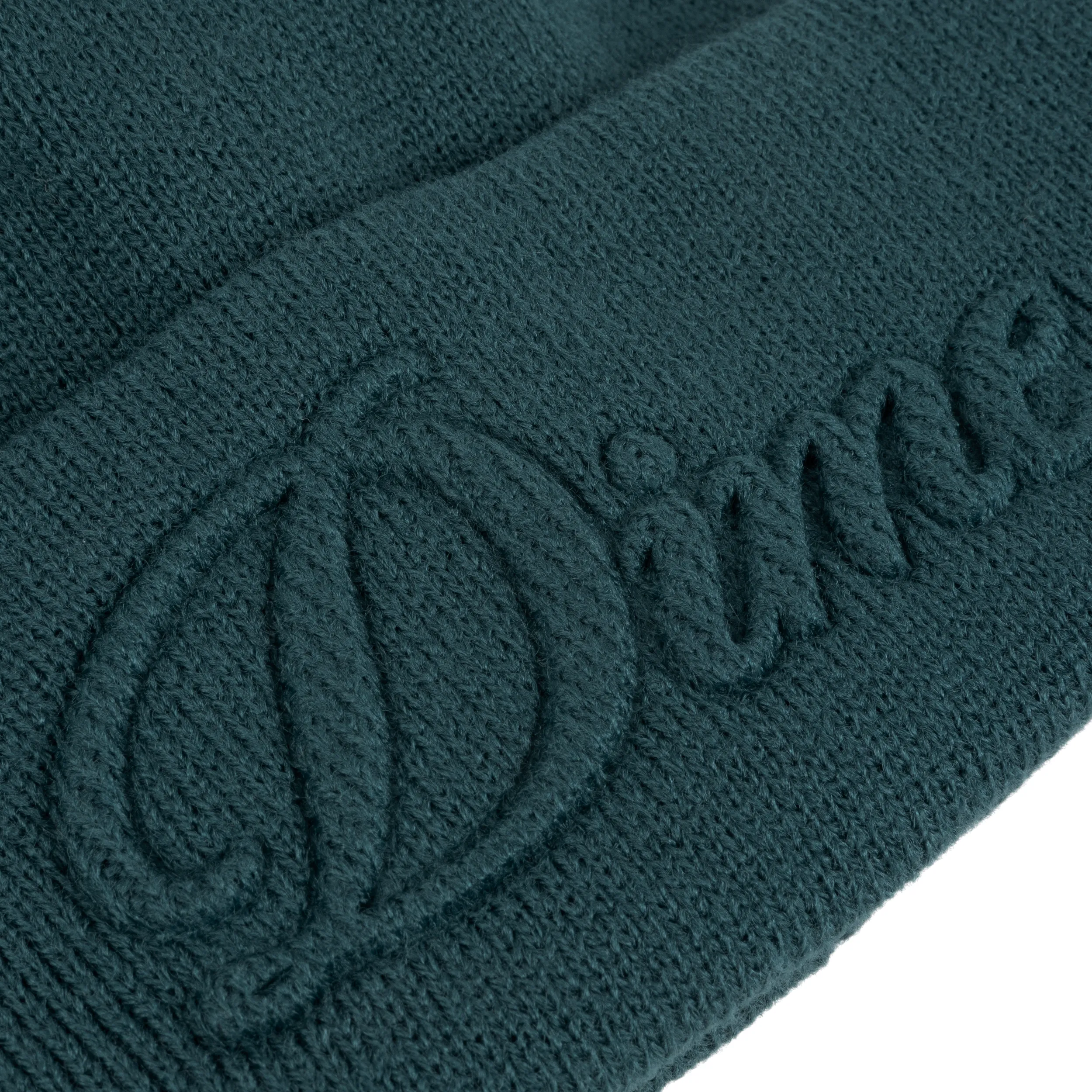 Dime Cursive Fold Beanie - Teal sold by MENU product image thumbnail 2