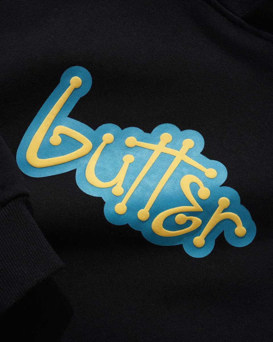 Butter Goods Connection Pullover Hood - Black sold by MENU product image thumbnail 2