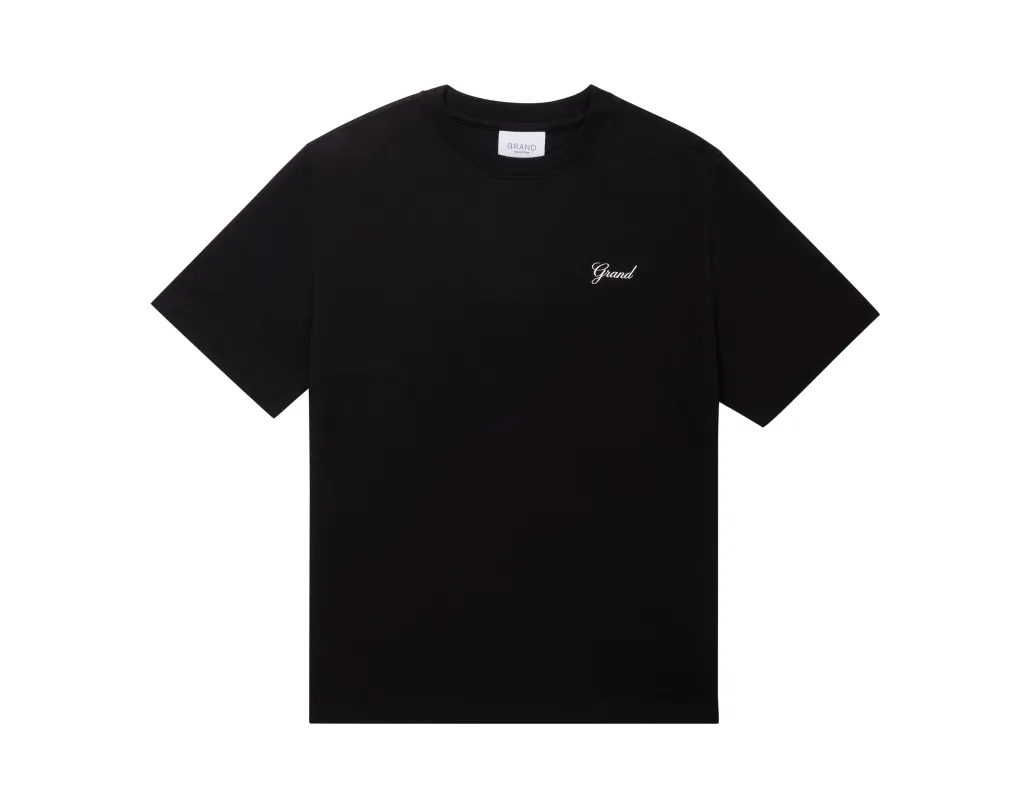 Grand Collection Script Tee - Black sold by MENU