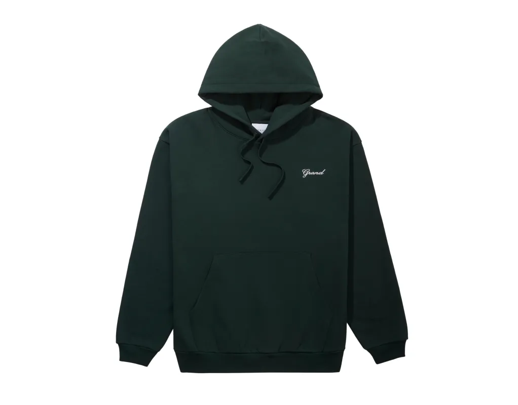 Grand Collection Script Hoodie - Forest Green sold by MENU