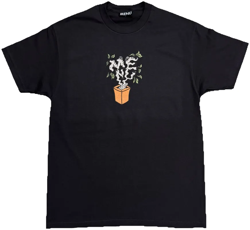 Menu Tree T-Shirt - Black sold by MENU
