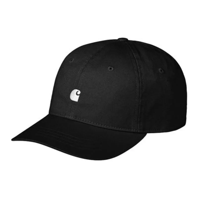 Carhartt WIP Madison Logo Cap - Black/White made by Carhartt WIP