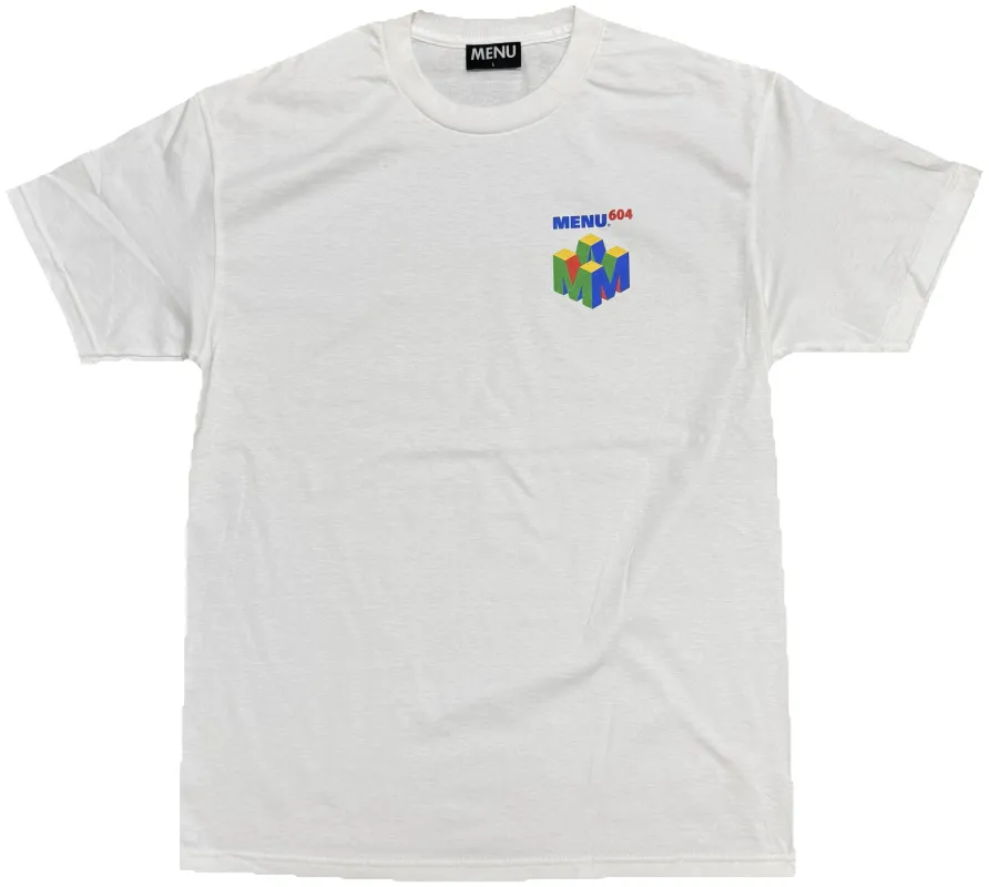 Menu 604 T-Shirt - White sold by MENU
