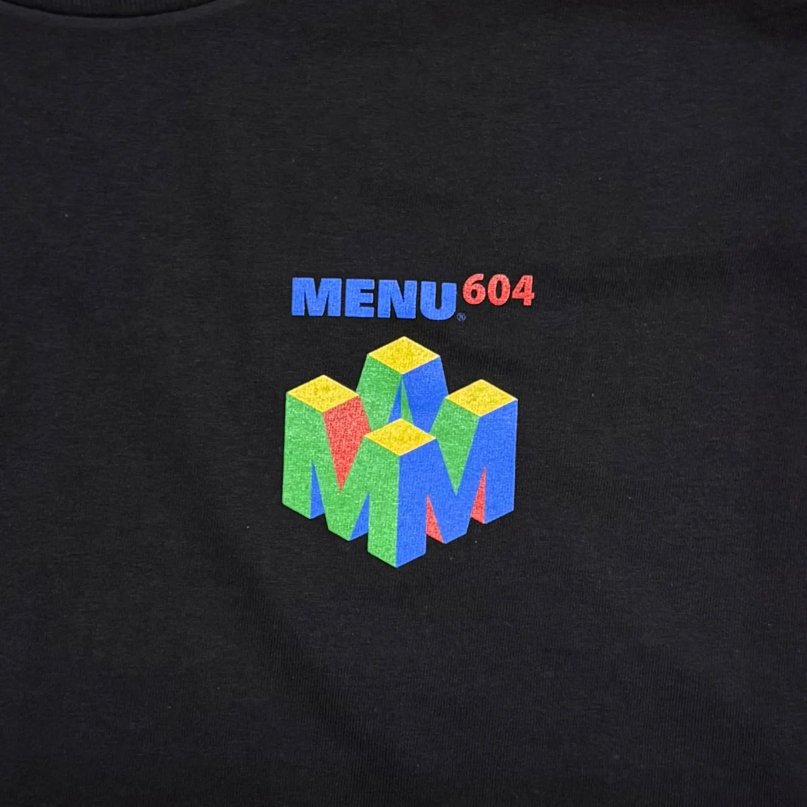 Menu 604 T-Shirt - Black sold by MENU product image thumbnail 2