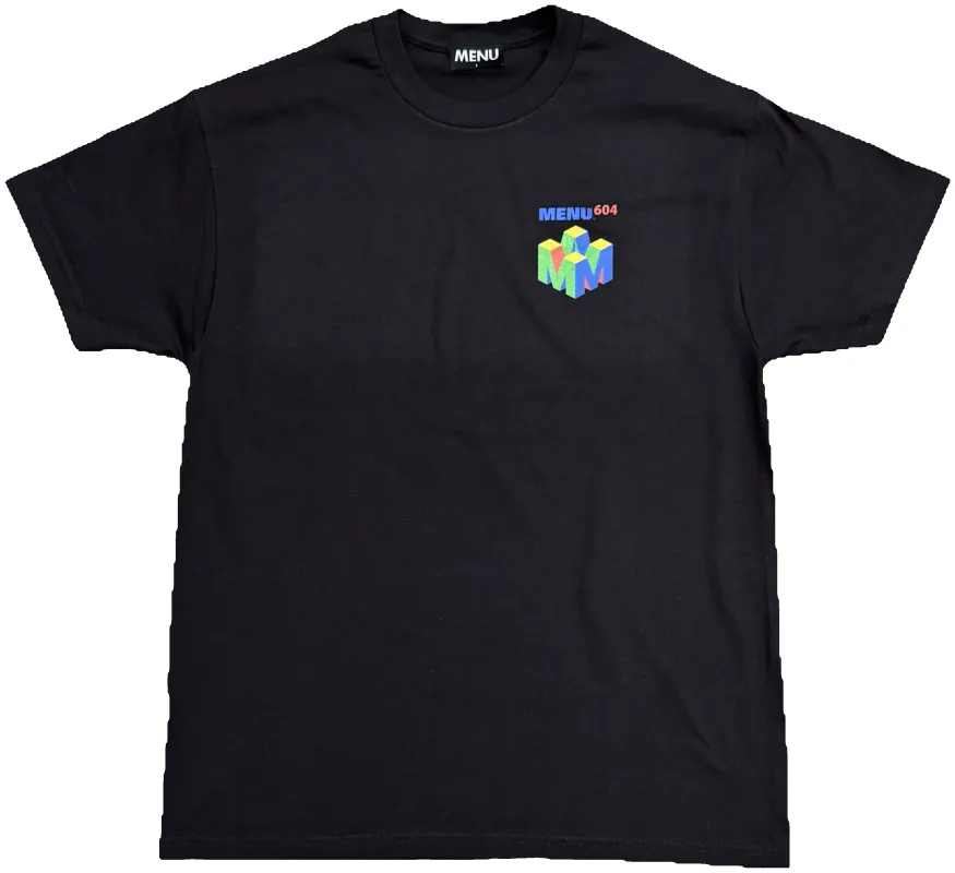 Menu 604 T-Shirt - Black sold by MENU