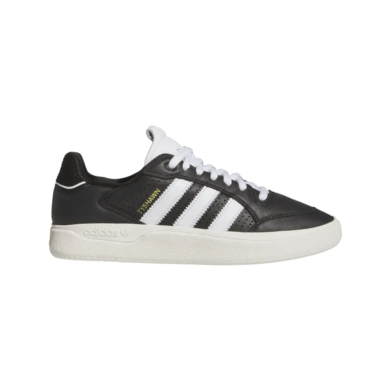 Adidas Tyshawn Low - Core Black/Cloud White/Chalk White sold by MENU