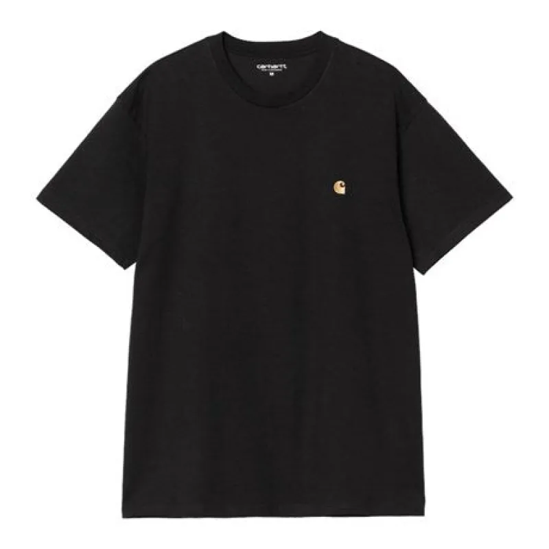 Carhartt WIP Chase T-Shirt - Dark Navy/Gold sold by MENU