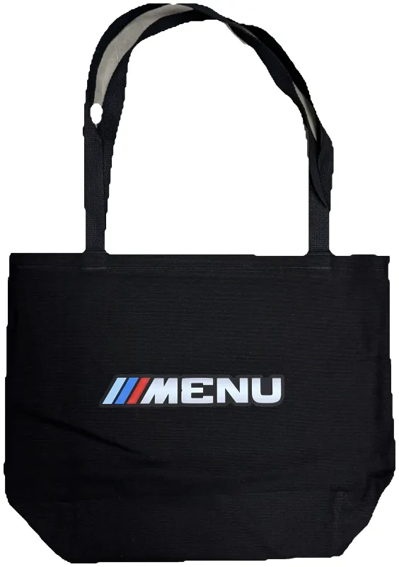 Menu Two Fast Tote Bag - Black sold by MENU