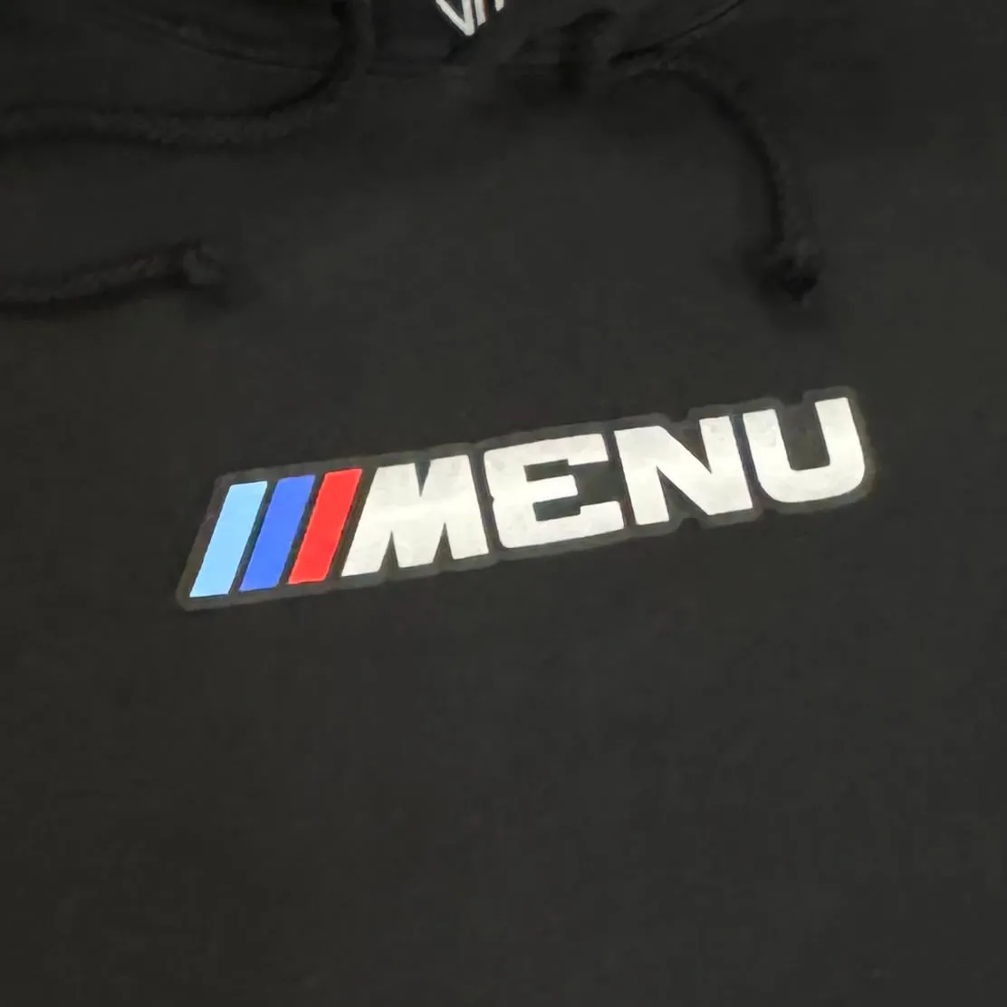 Menu Two Fast Hoody - Black sold by MENU product image thumbnail 2