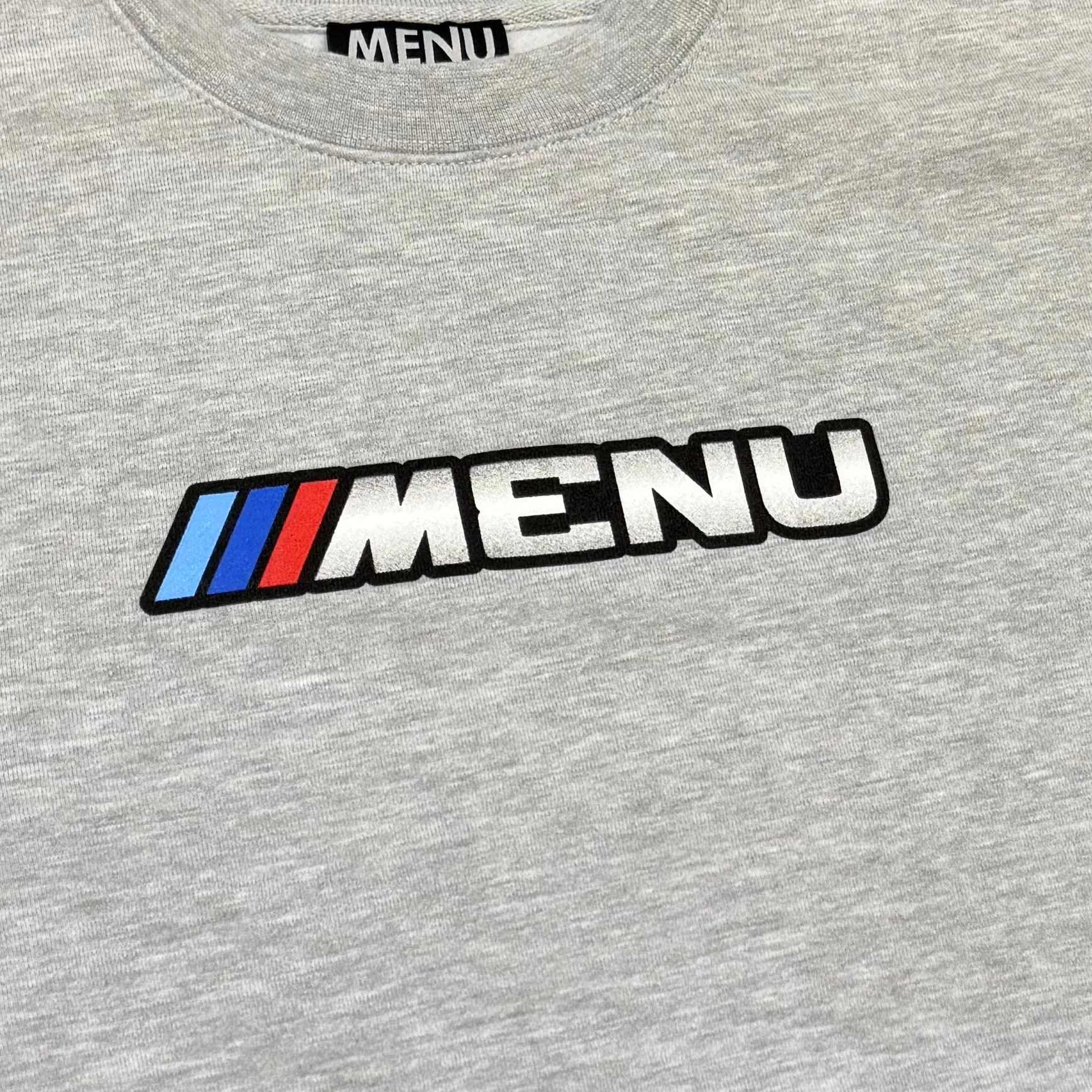 Menu Two Fast Crew - Heather Grey sold by MENU product image thumbnail 2