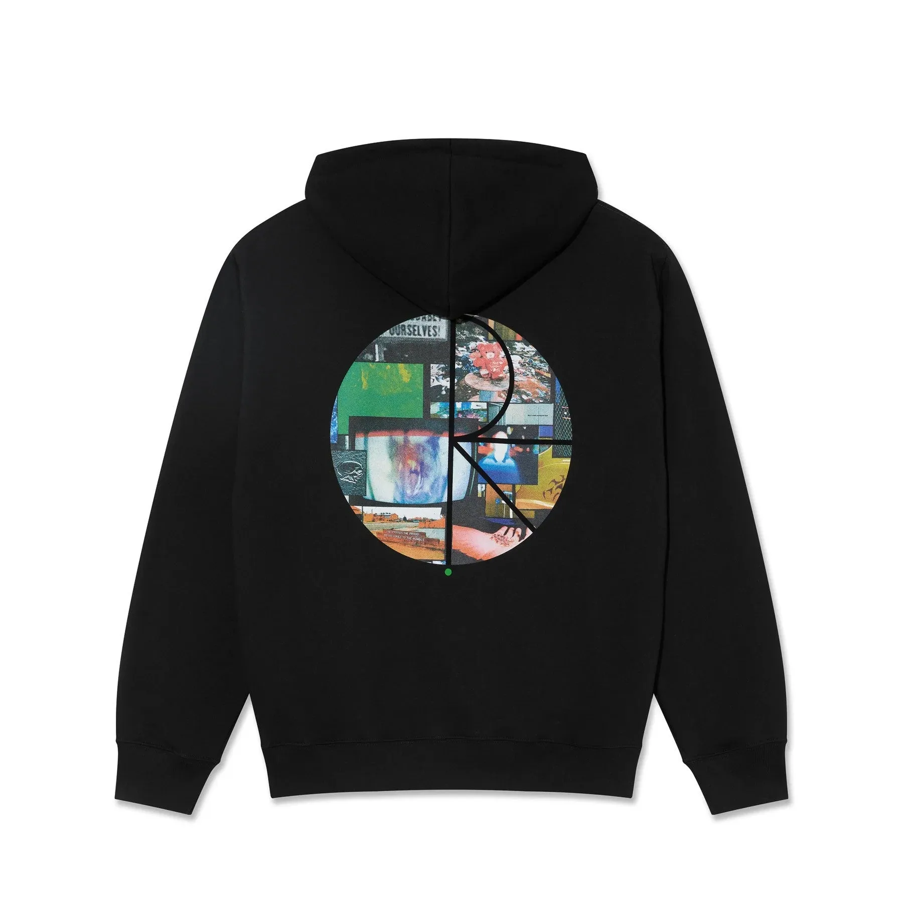 Polar Dave Hoodie Fill Logo Ourselves Collage - Black sold by MENU product image thumbnail 2