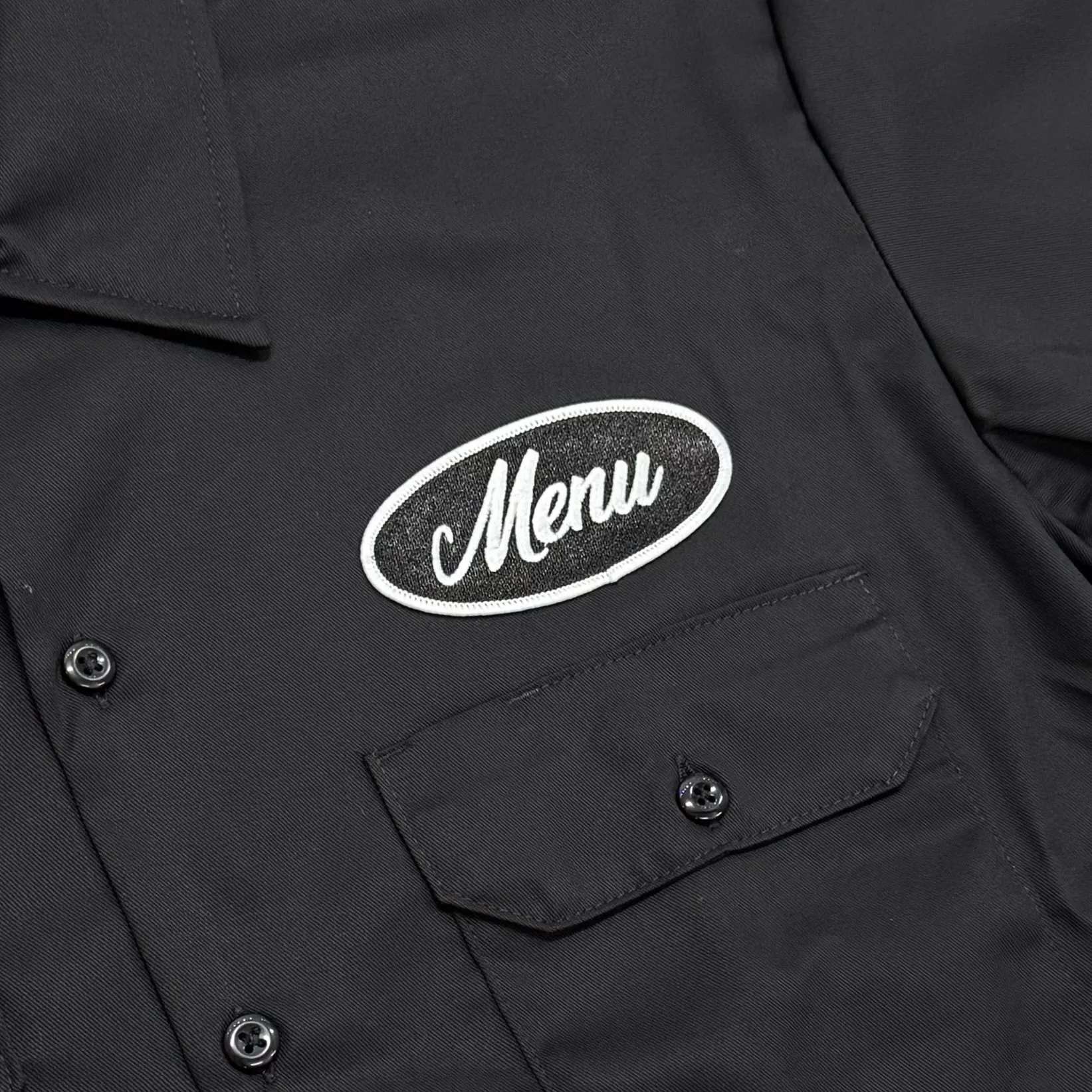 Dickies X Menu S/S Work Shirt - Black sold by MENU product image thumbnail 2