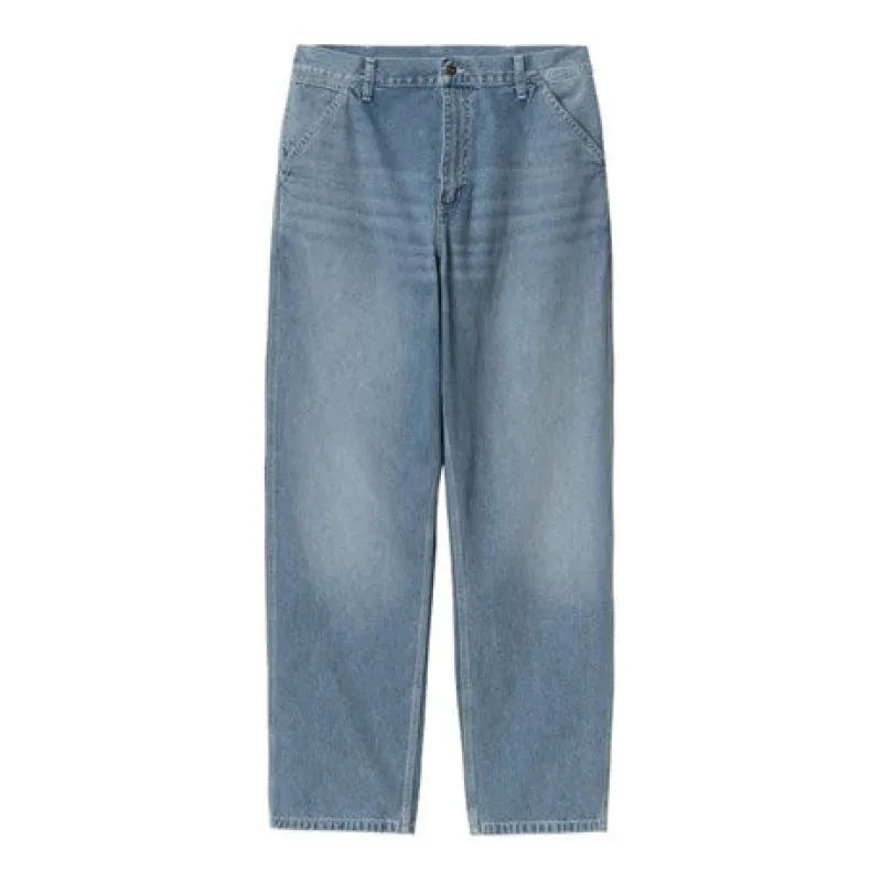 Carhartt WIP Simple Pant 32 Length - Blue Light True Wash sold by MENU