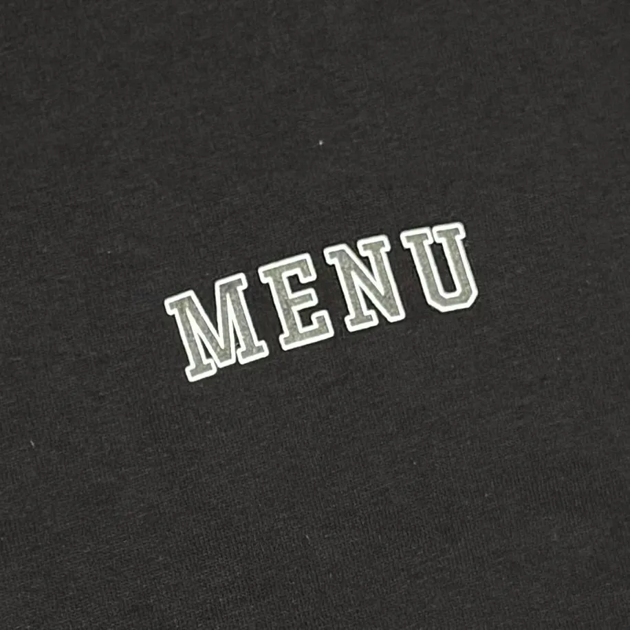 Menu Mini Arc T-Shirt - Black sold by MENU product image thumbnail 2