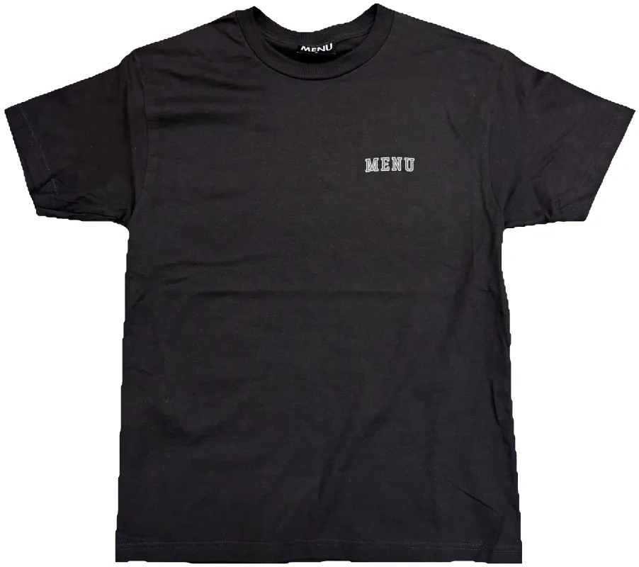 Menu Mini Arc T-Shirt - Black sold by MENU