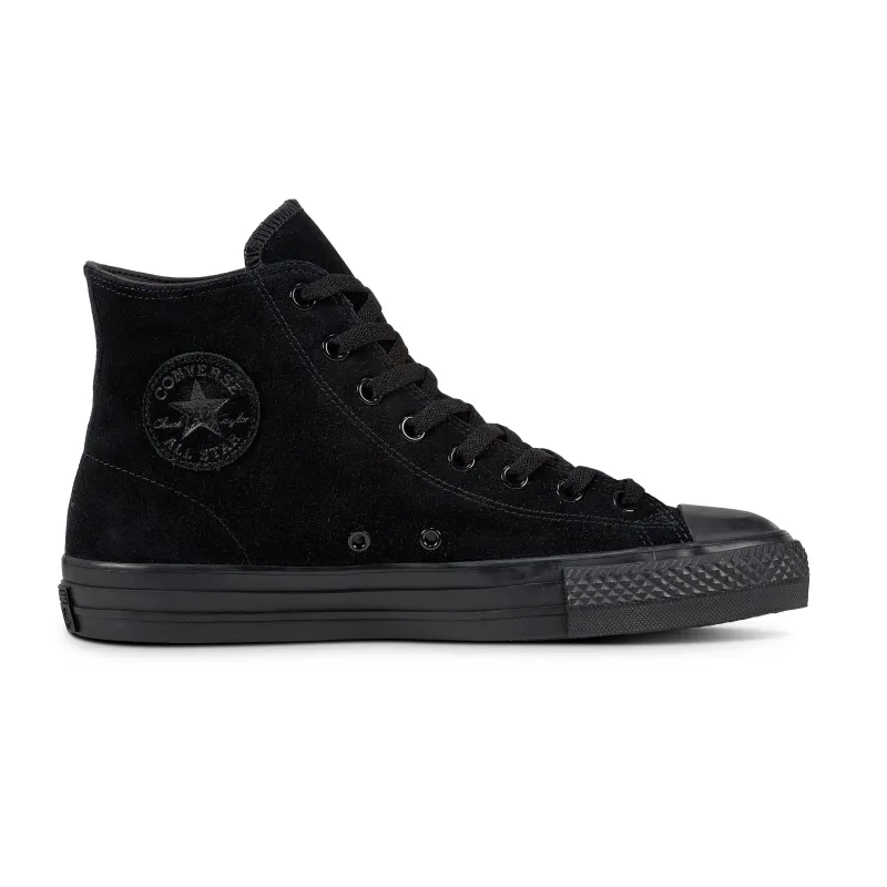 Converse CONS CTAS Pro Hi Suede - Black/Black/Black sold by MENU