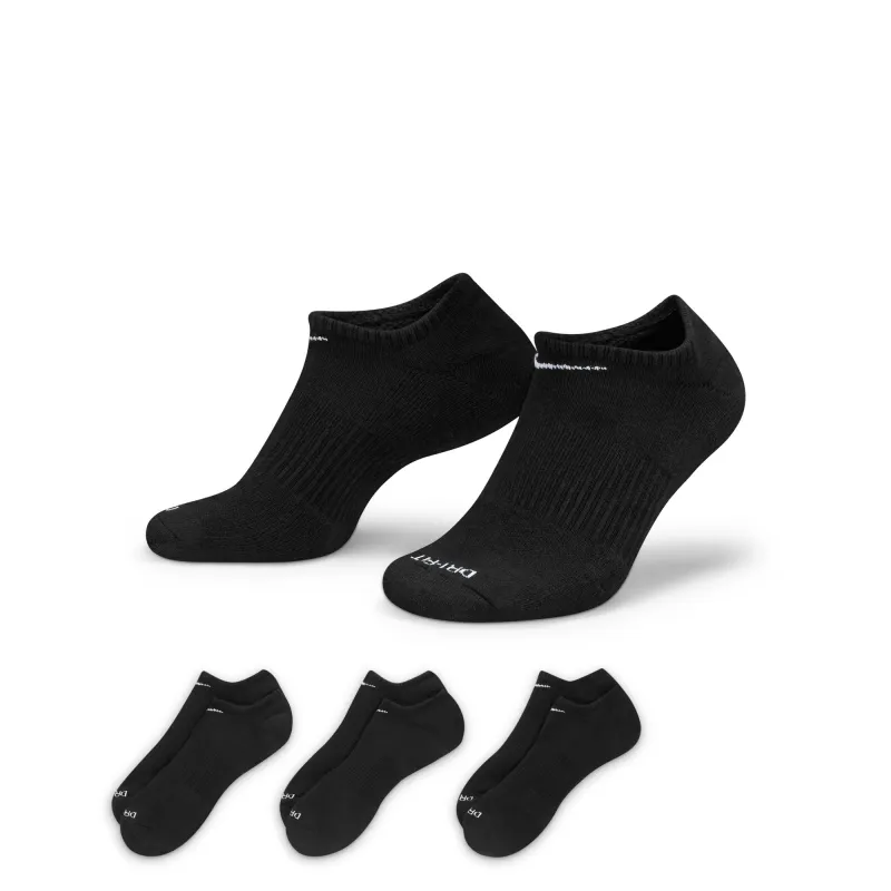 Nike Everyday Cush NS Socks 3 Pack - Black/White sold by MENU
