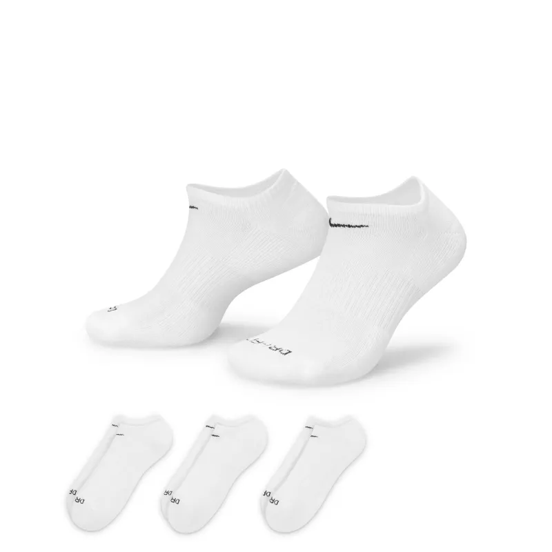 Nike Everyday Cush NS Socks 3 Pack - White/Black sold by MENU