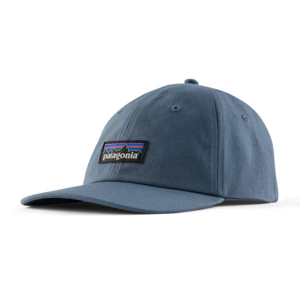 Patagonia P-6 Label Trad Cap - Utility Blue sold by MENU